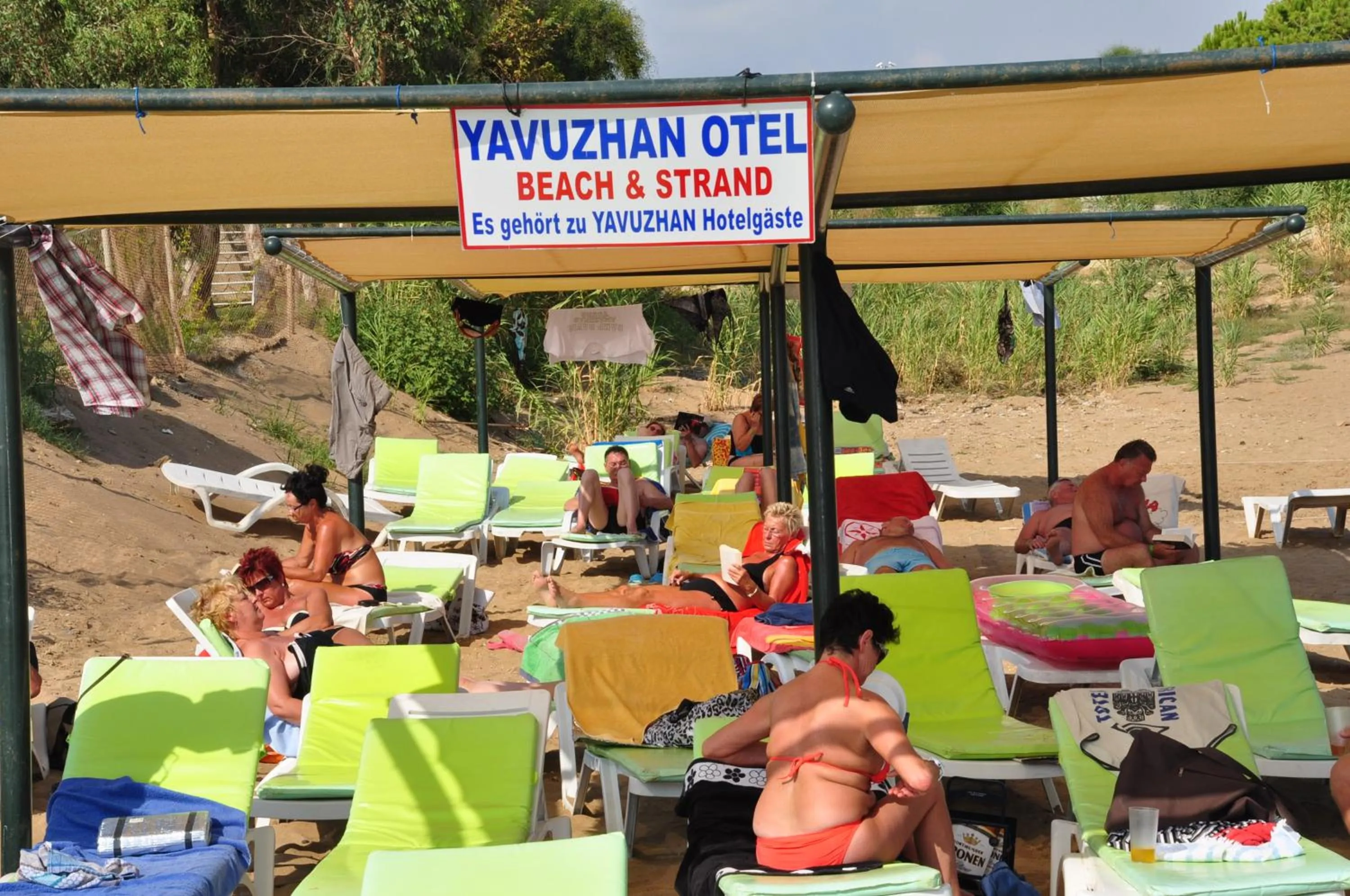 Beach in Yavuzhan Hotel