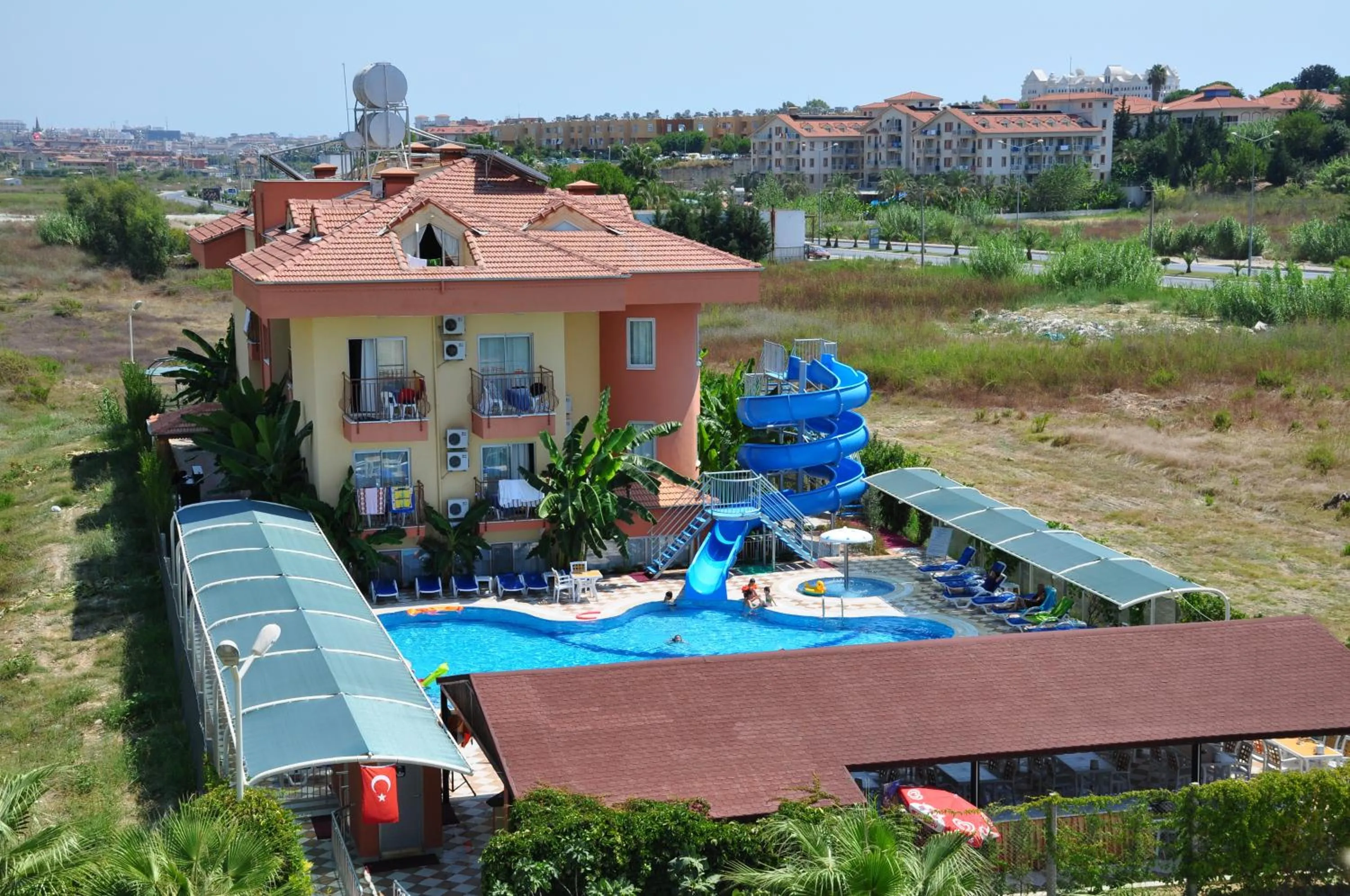 Bird's eye view in Yavuzhan Hotel