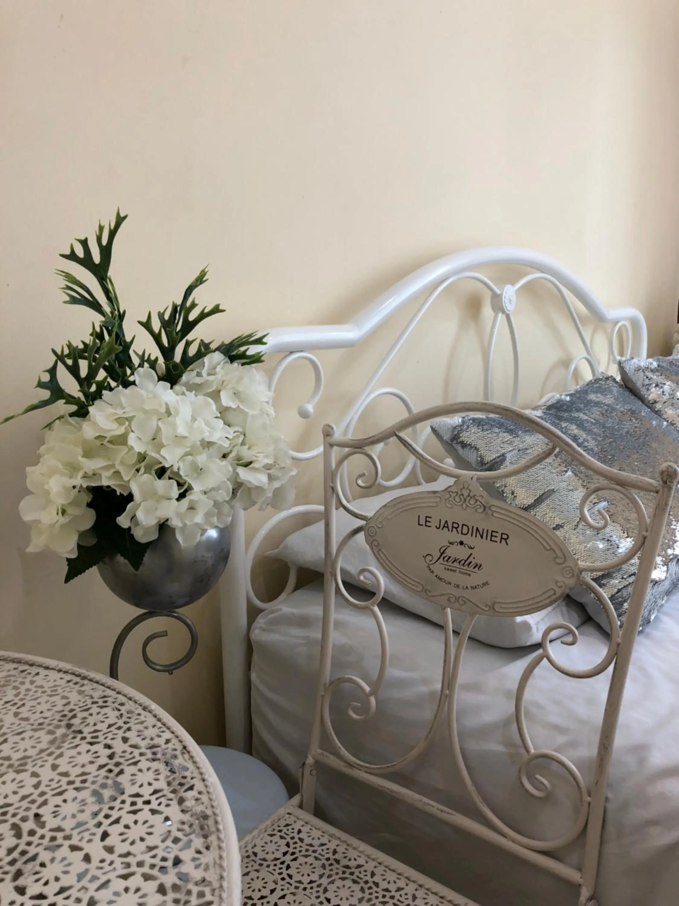 Seating area in AAM Hotel