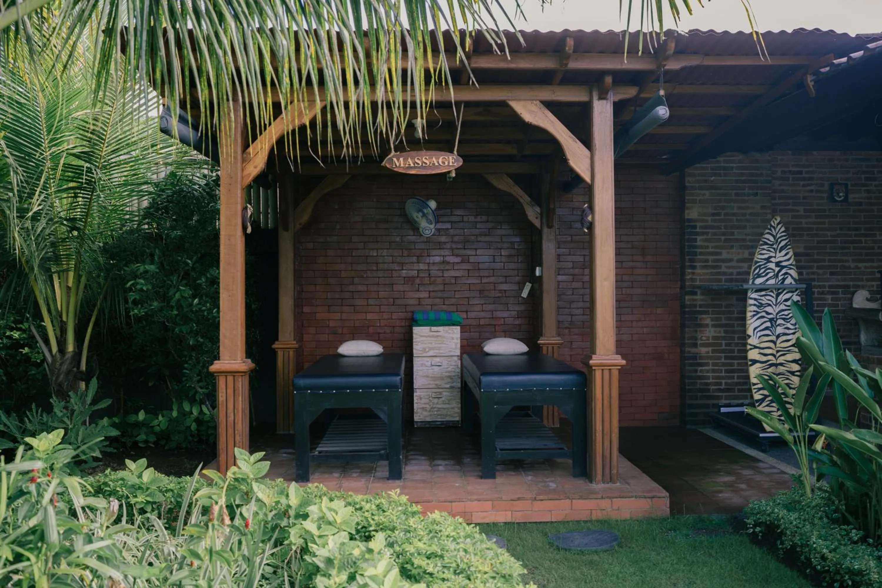 Garden view in Uluwatu Jungle Villa