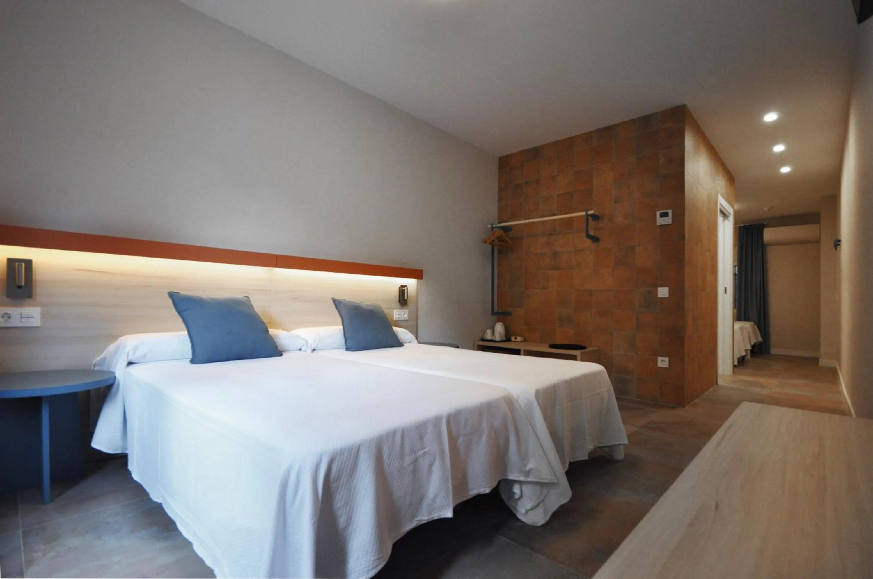 Bed in El Camí Hotel