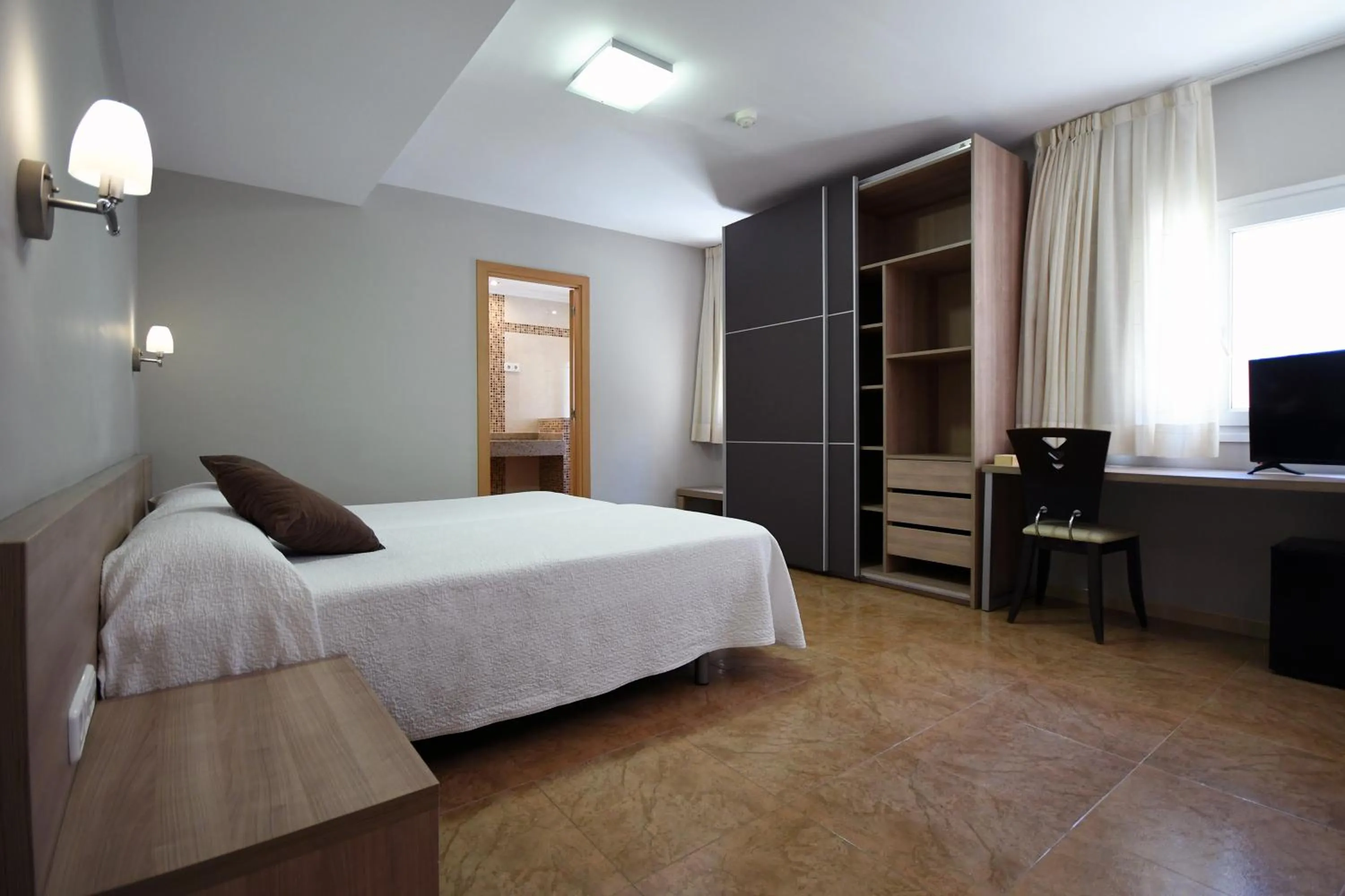 Bed in El Camí Hotel