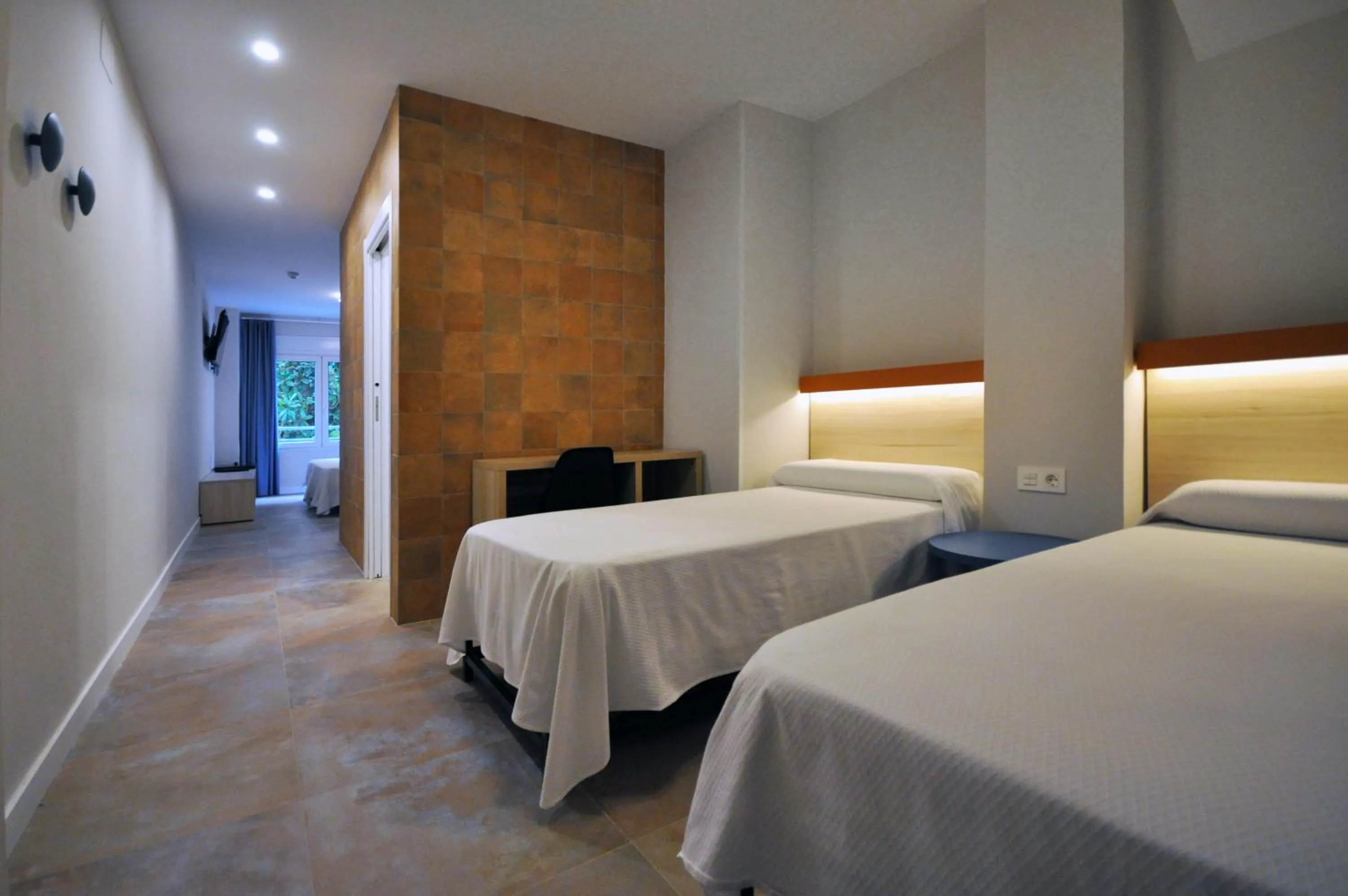 Bed in El Camí Hotel