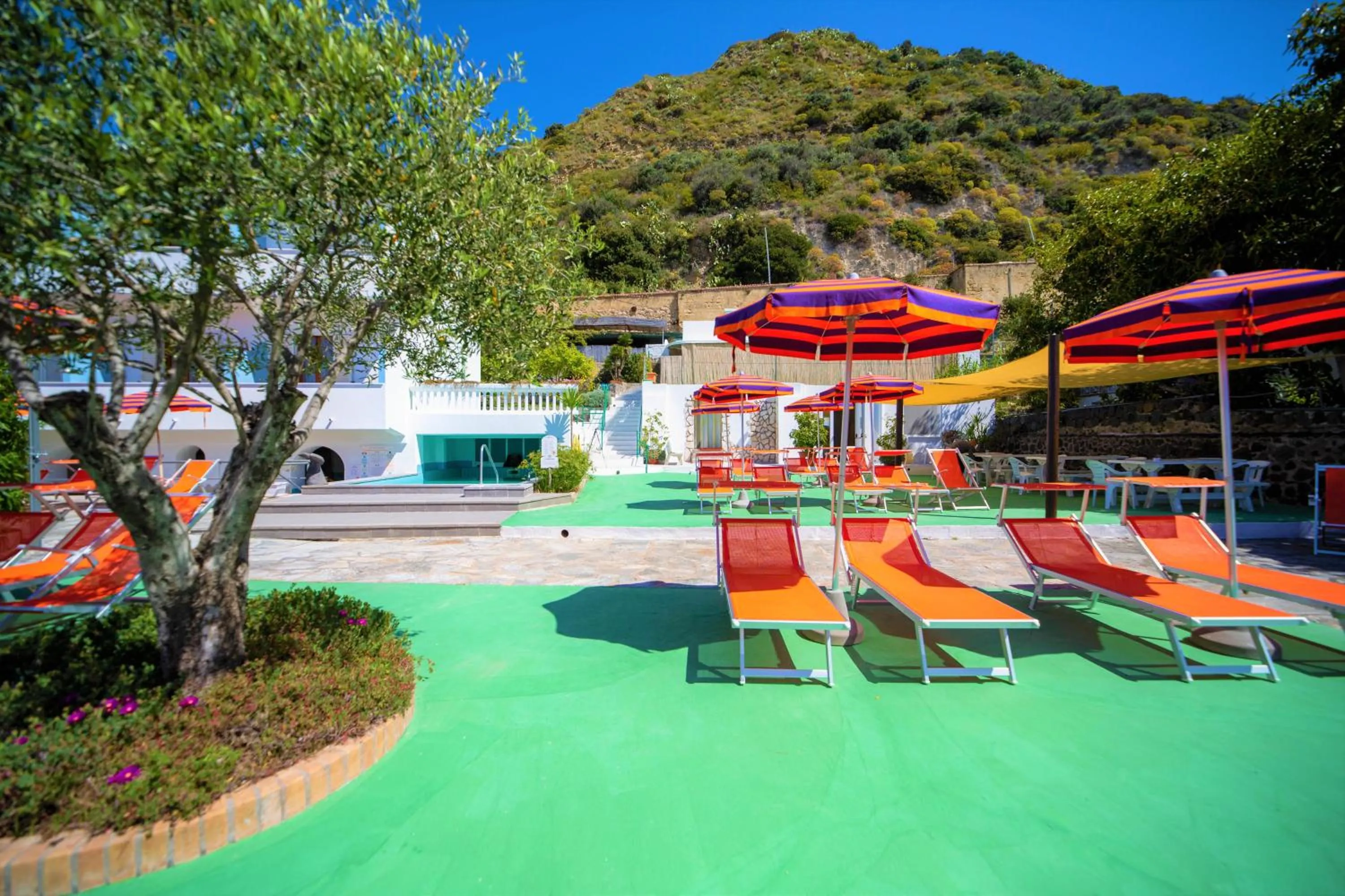 Balcony/Terrace in Hotel La Mandorla