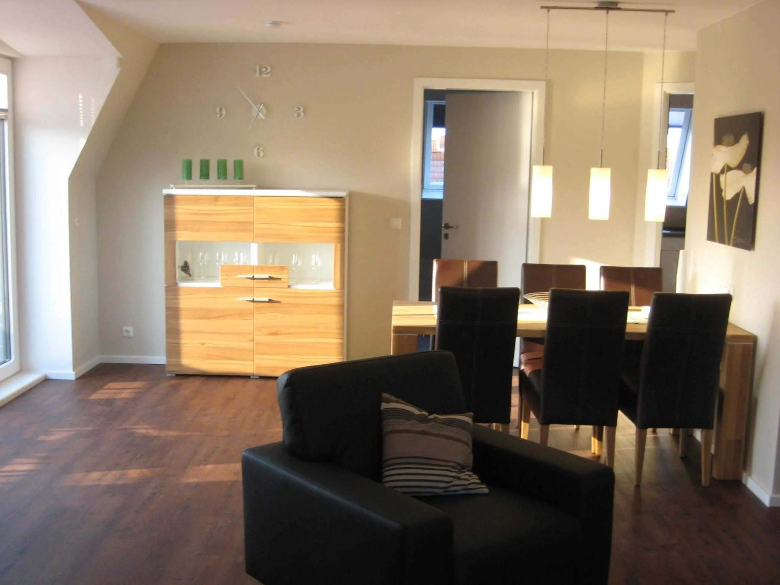 Dining area in Appartementhaus Westwind
