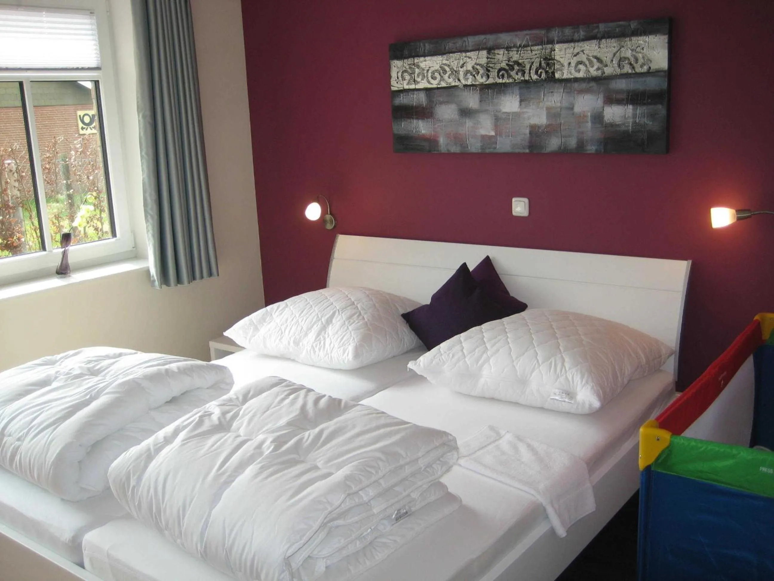 Bed in Appartementhaus Westwind