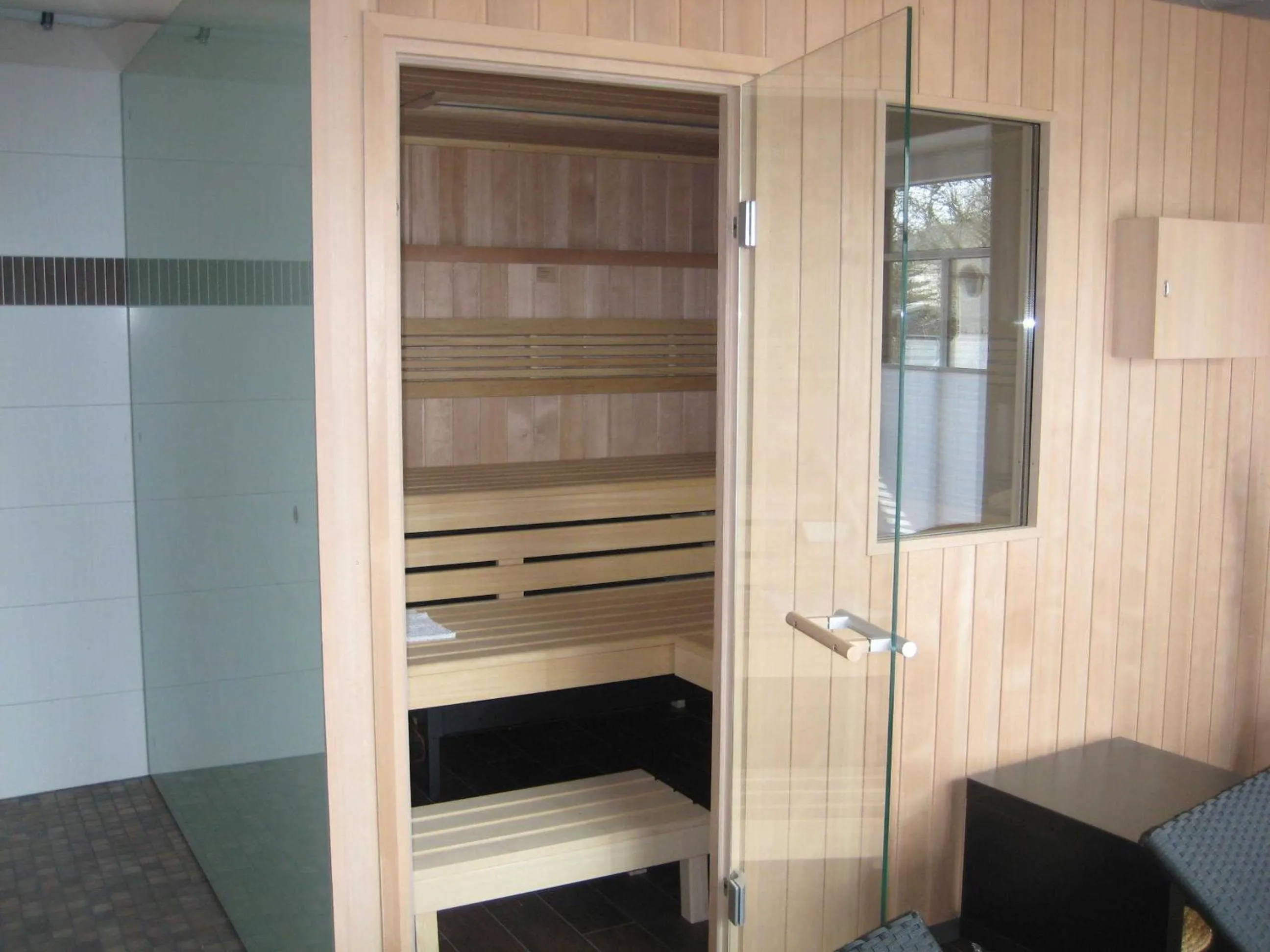 Sauna in Appartementhaus Westwind