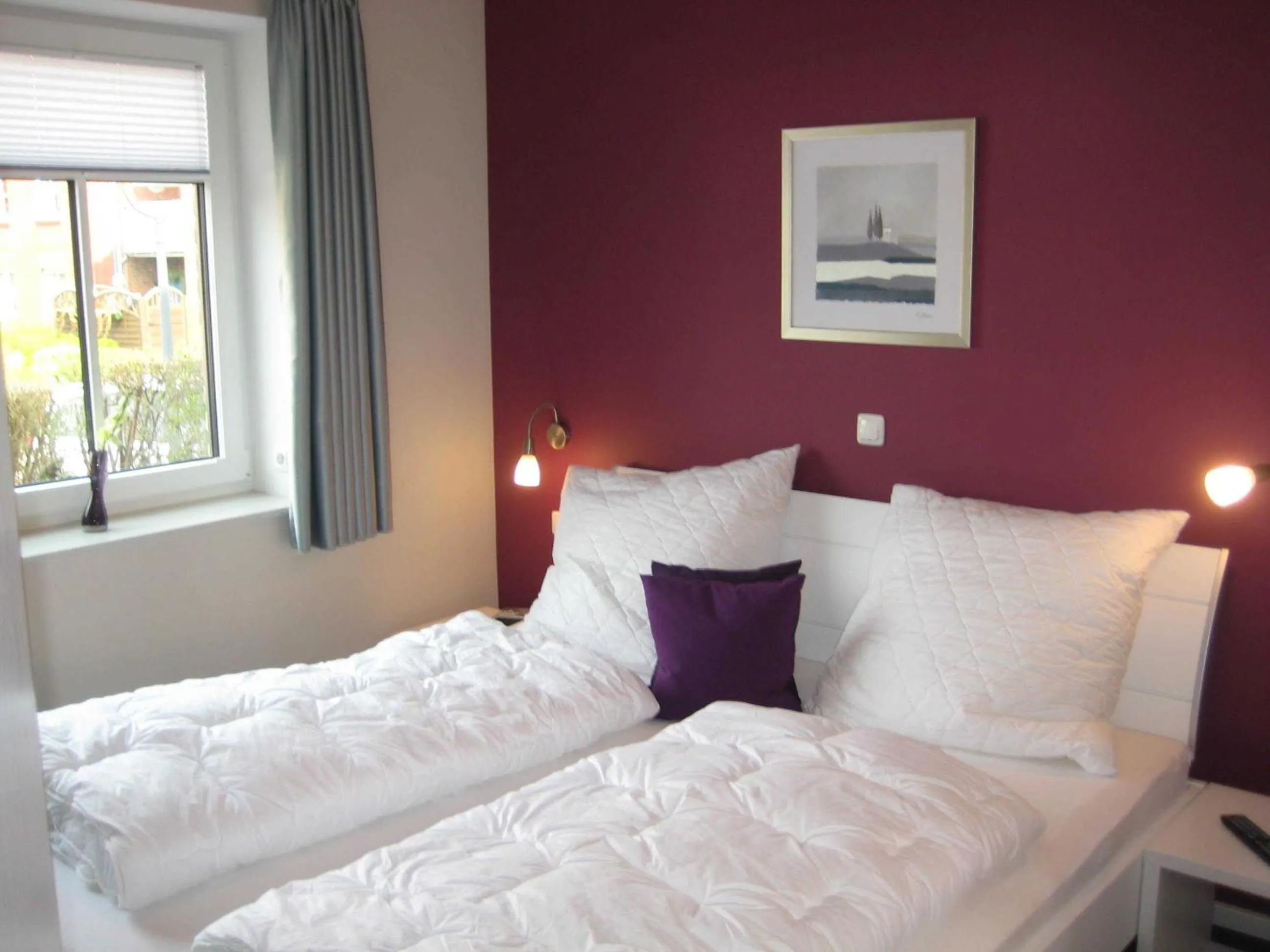 Bed in Appartementhaus Westwind