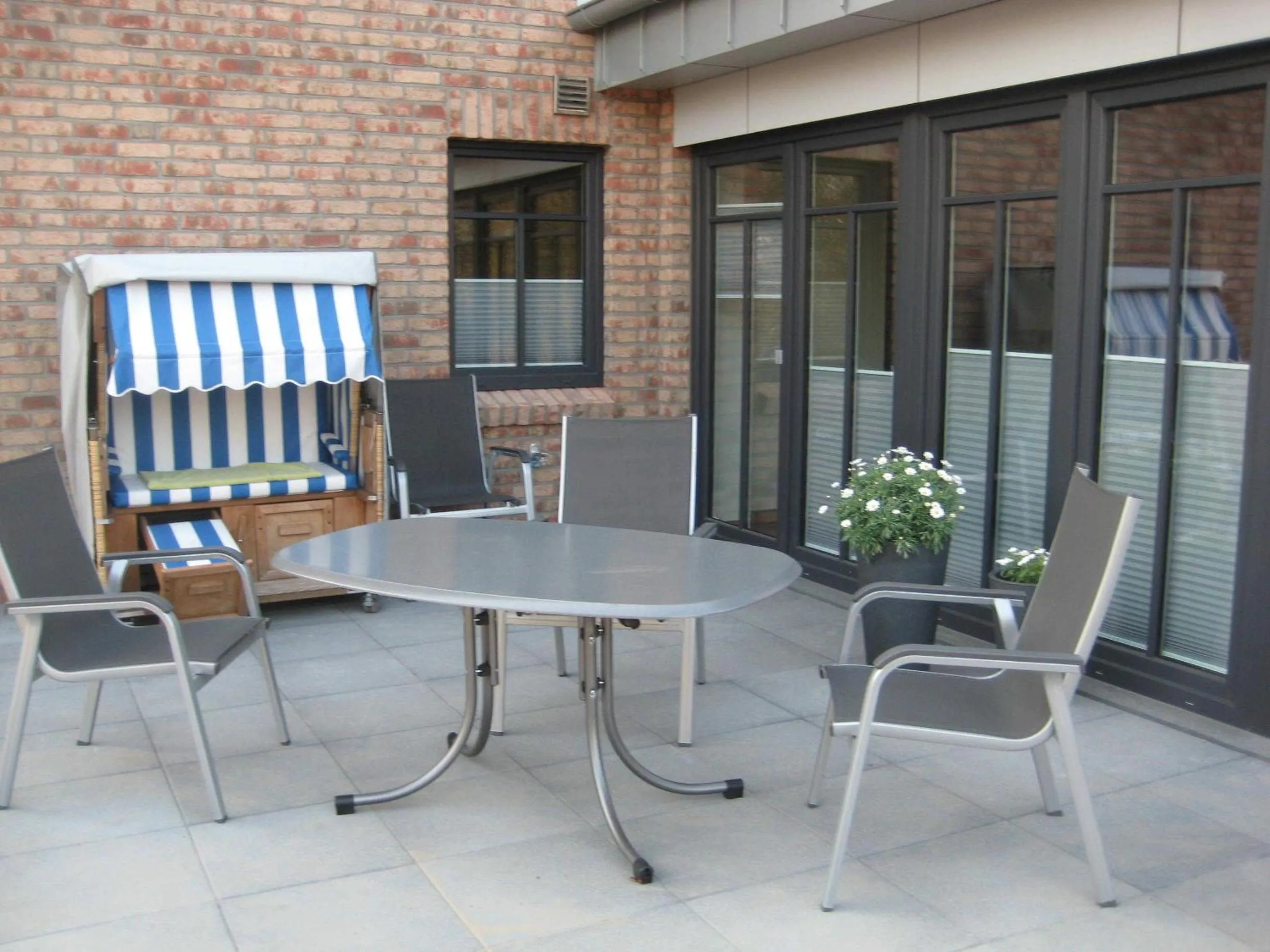 Balcony/Terrace in Appartementhaus Westwind