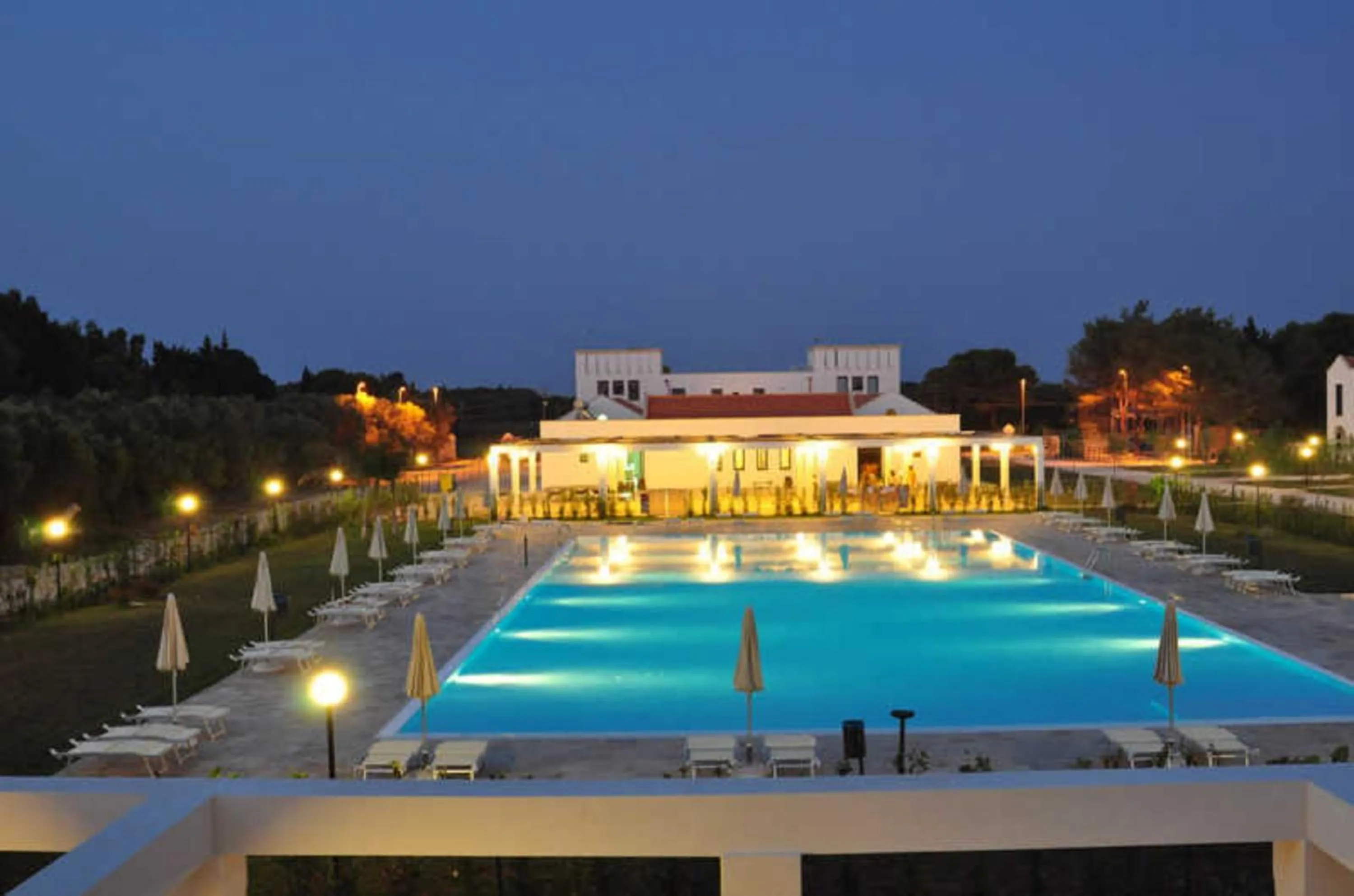 Garden view in Residence - Blu Mare Alimini