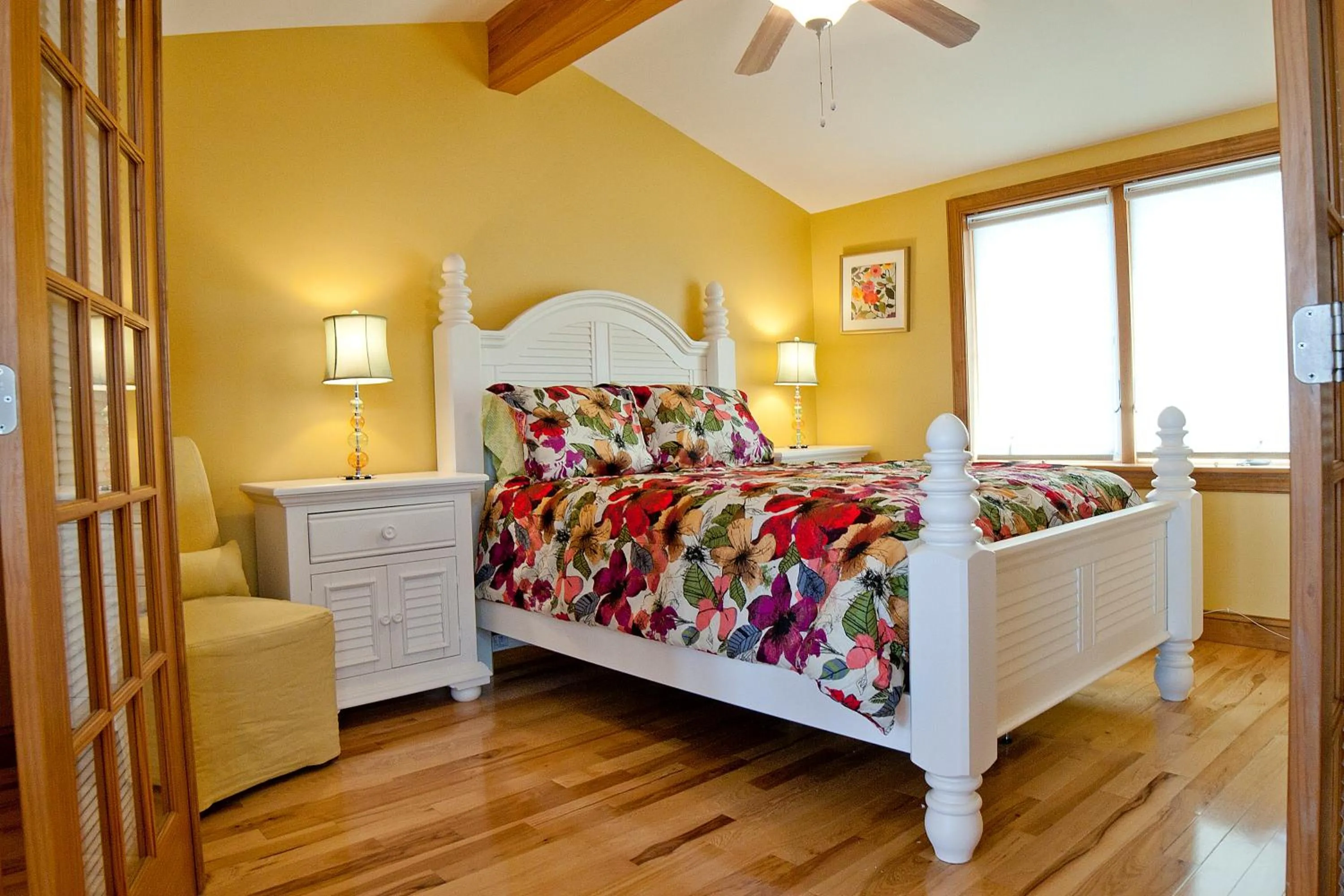 Bed in DeSoto Beach Vacation Properties