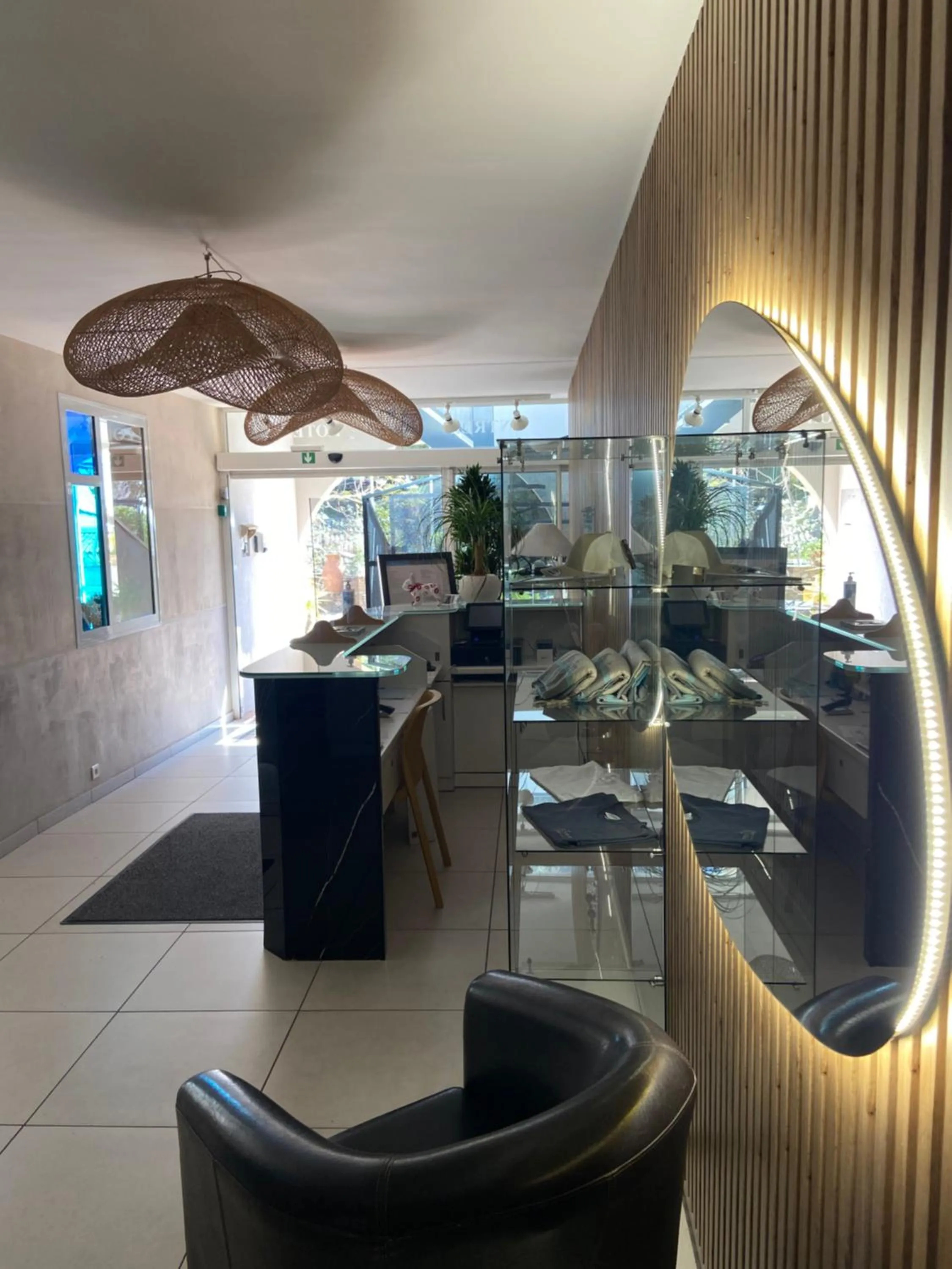 Seating area in Les Alcyons