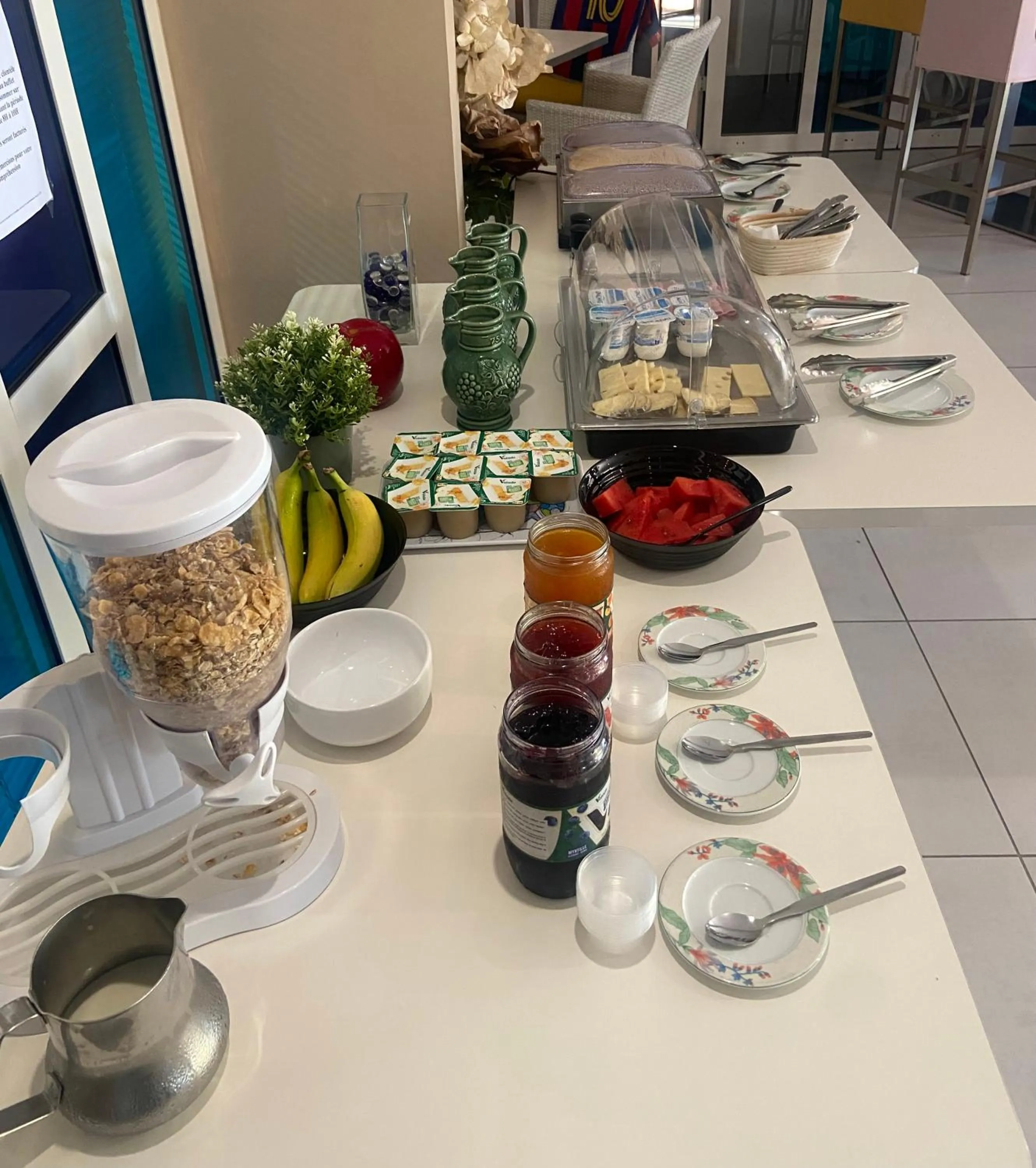 Breakfast in Les Alcyons