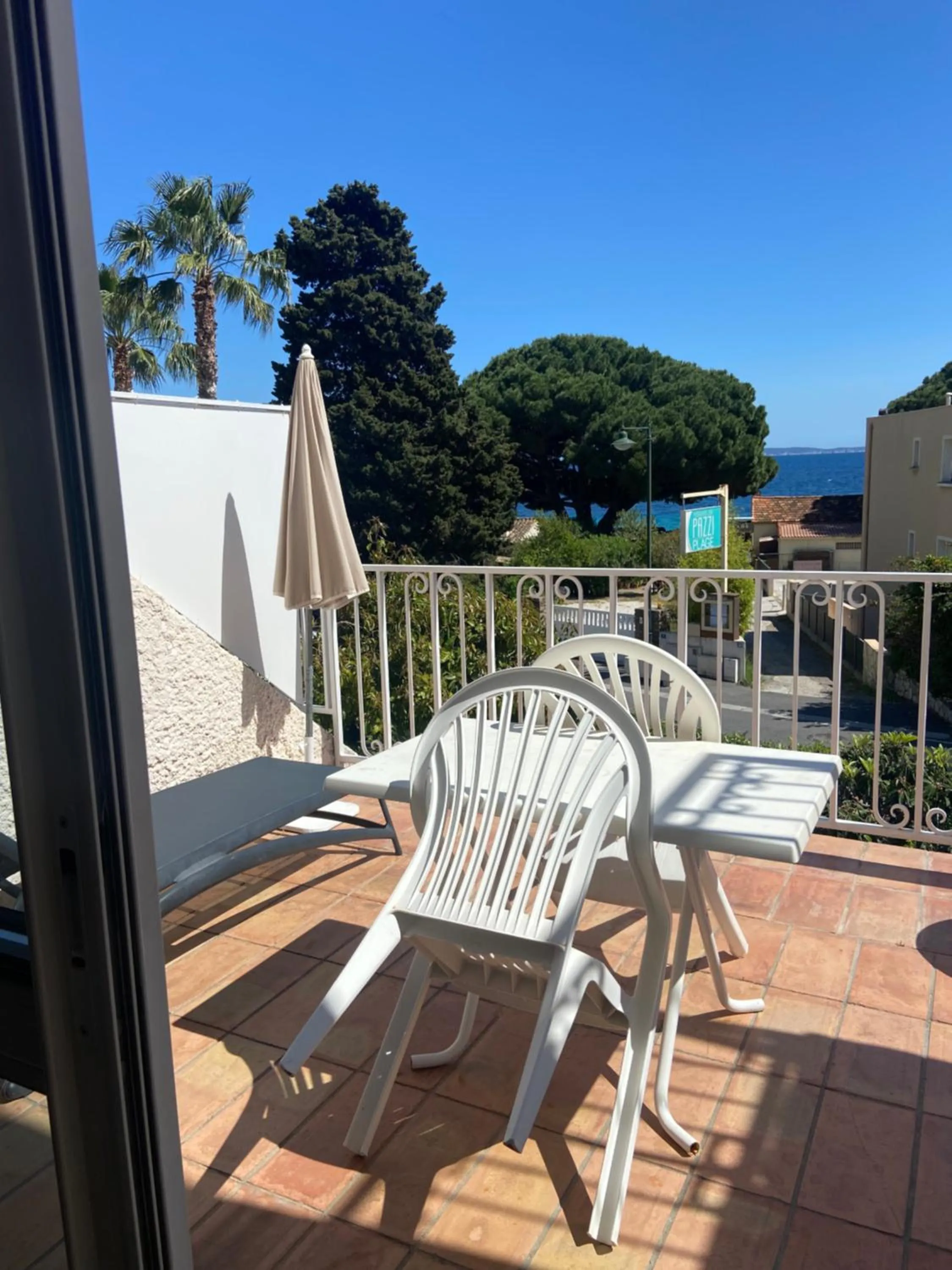 View (from property/room) in Les Alcyons