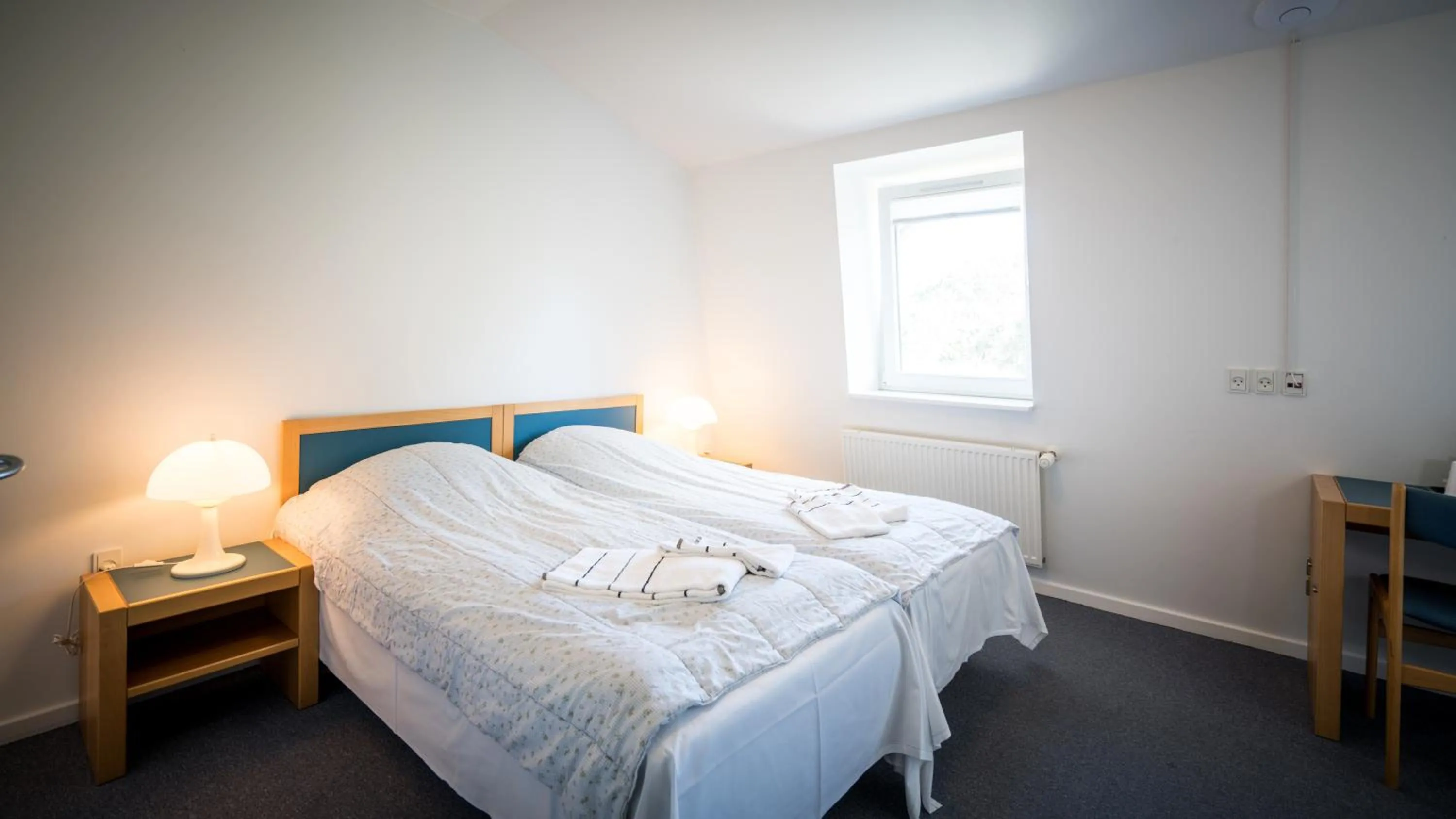 Bed in Hotel Havlund Bed and Breakfast