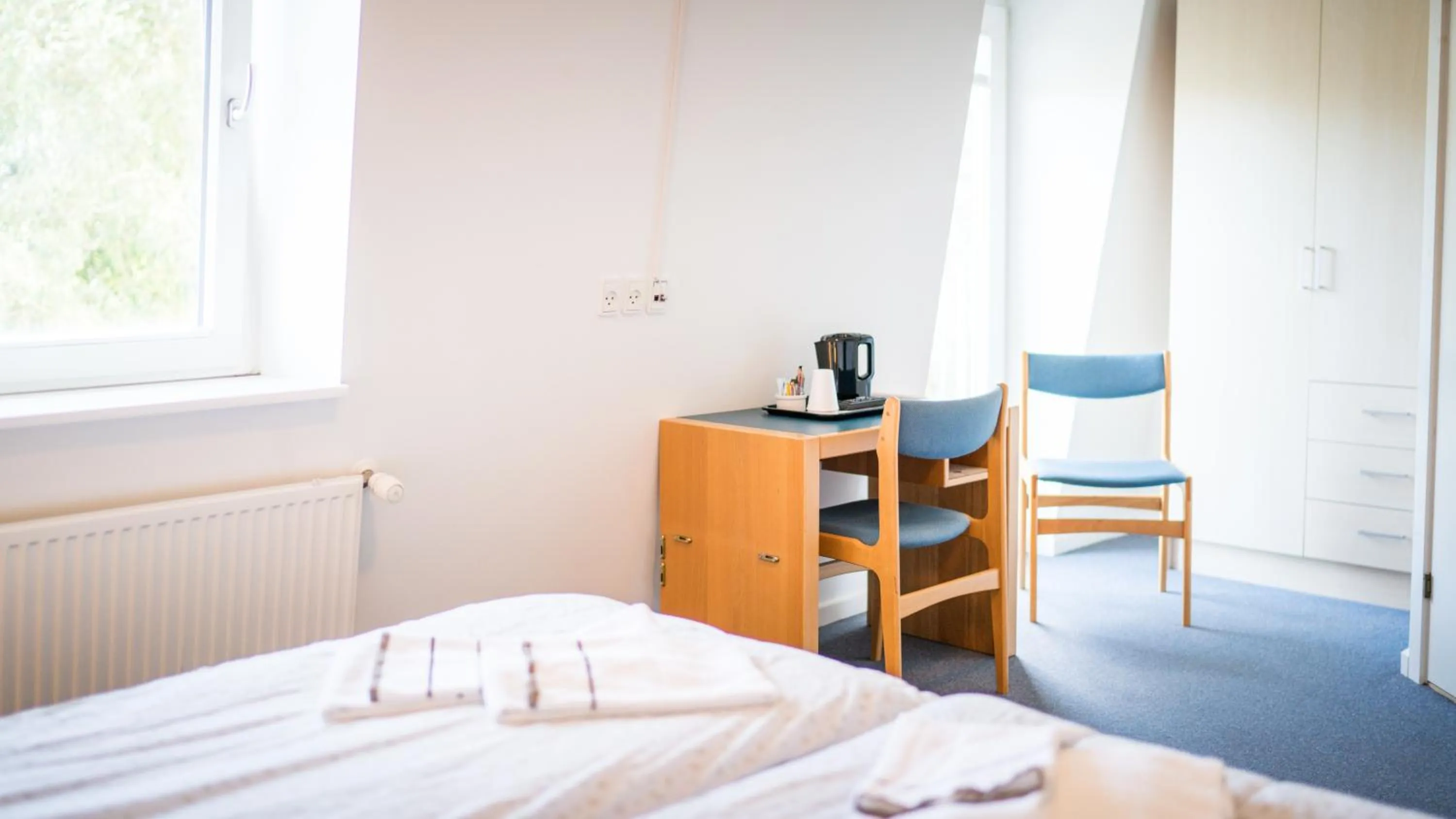 Bed in Hotel Havlund Bed and Breakfast