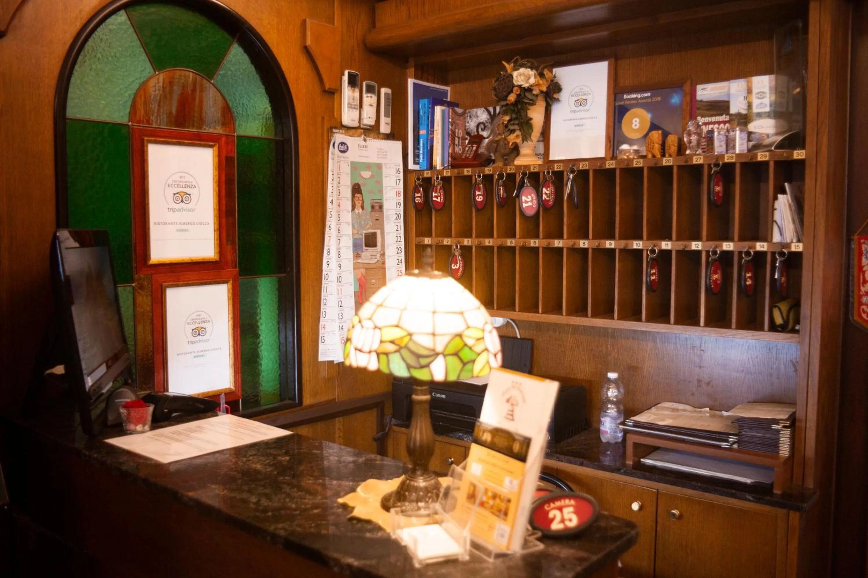 Lobby or reception in Hotel Ciocca