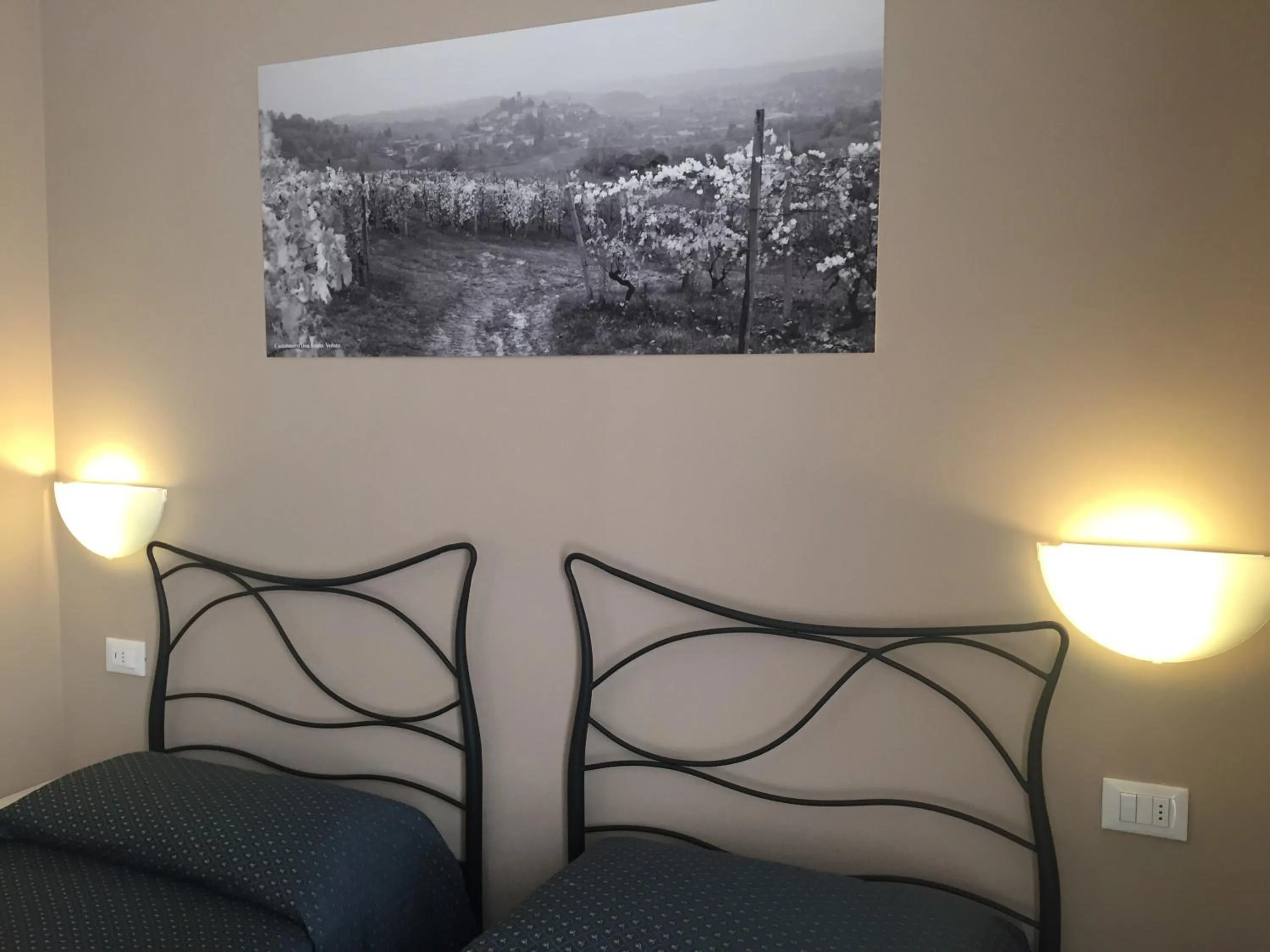 Decorative detail in Hotel Ciocca