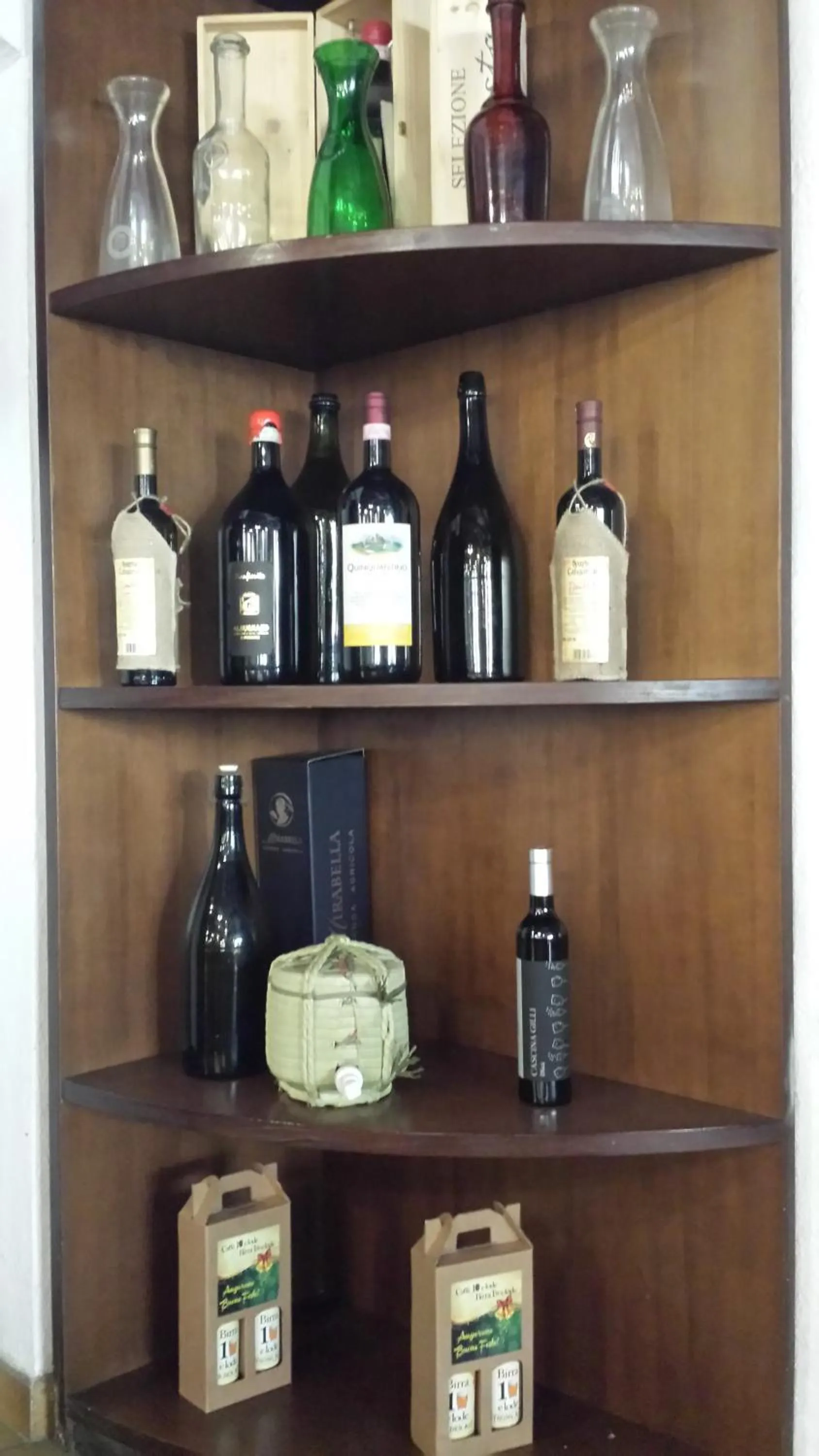 Alcoholic drinks in Hotel Ciocca