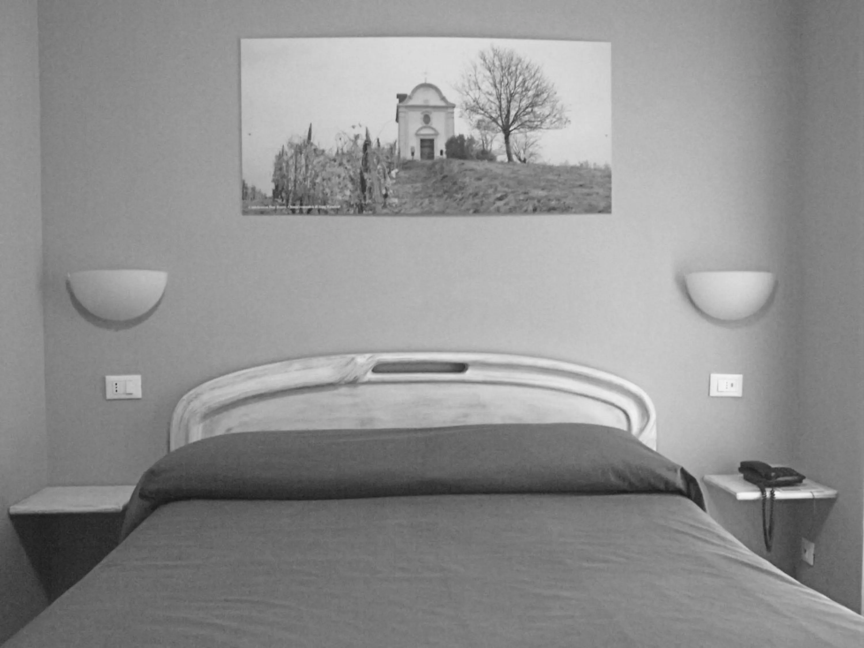 Bedroom, Bed in Hotel Ciocca