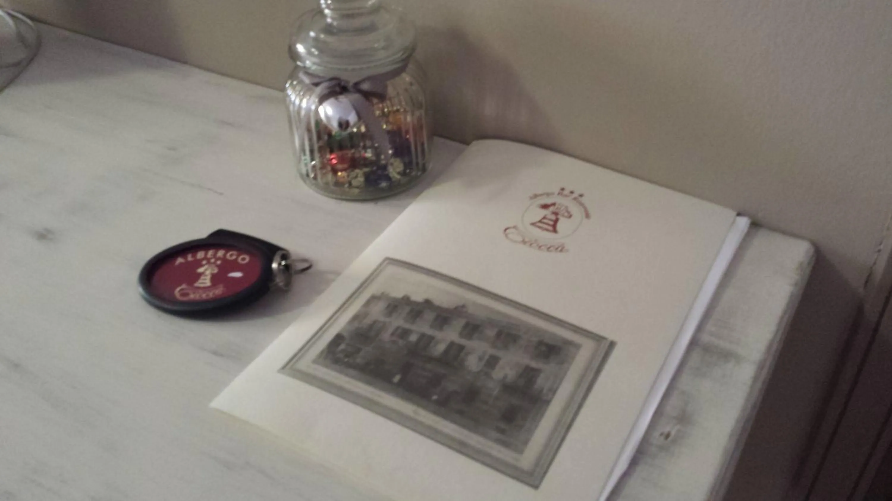 Decorative detail in Hotel Ciocca