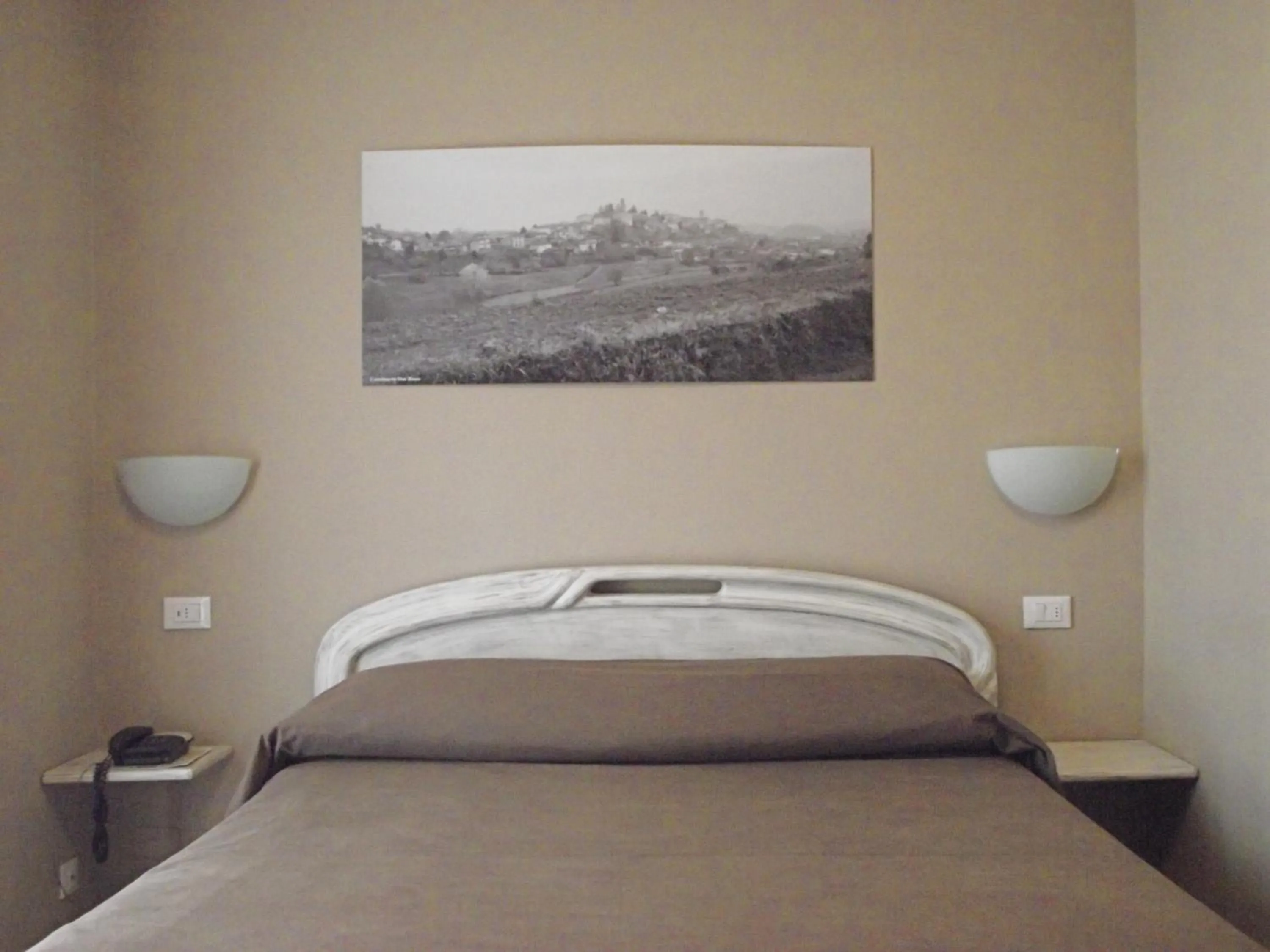 Bed in Hotel Ciocca