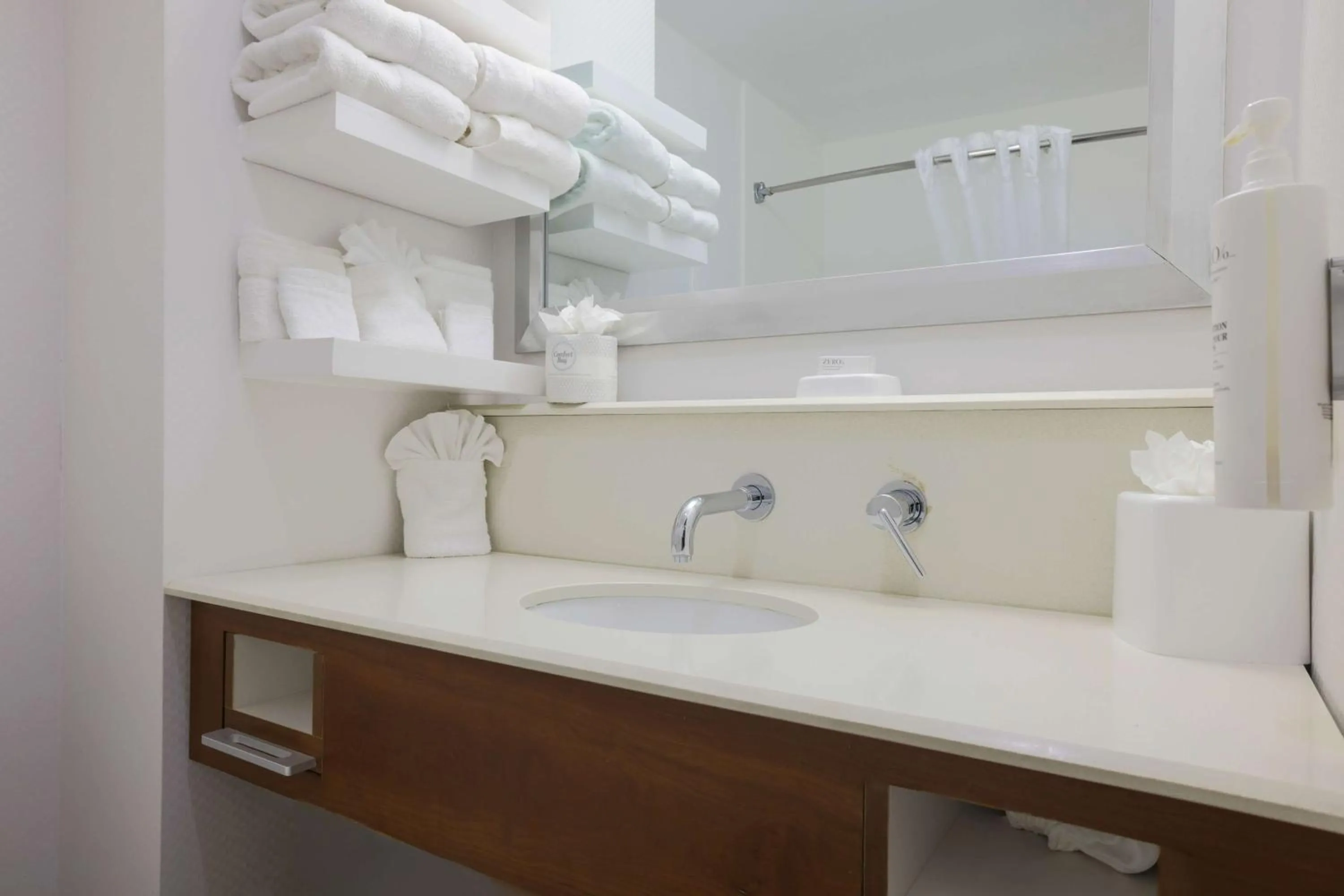 Bathroom in Hampton Inn Raleigh/Garner