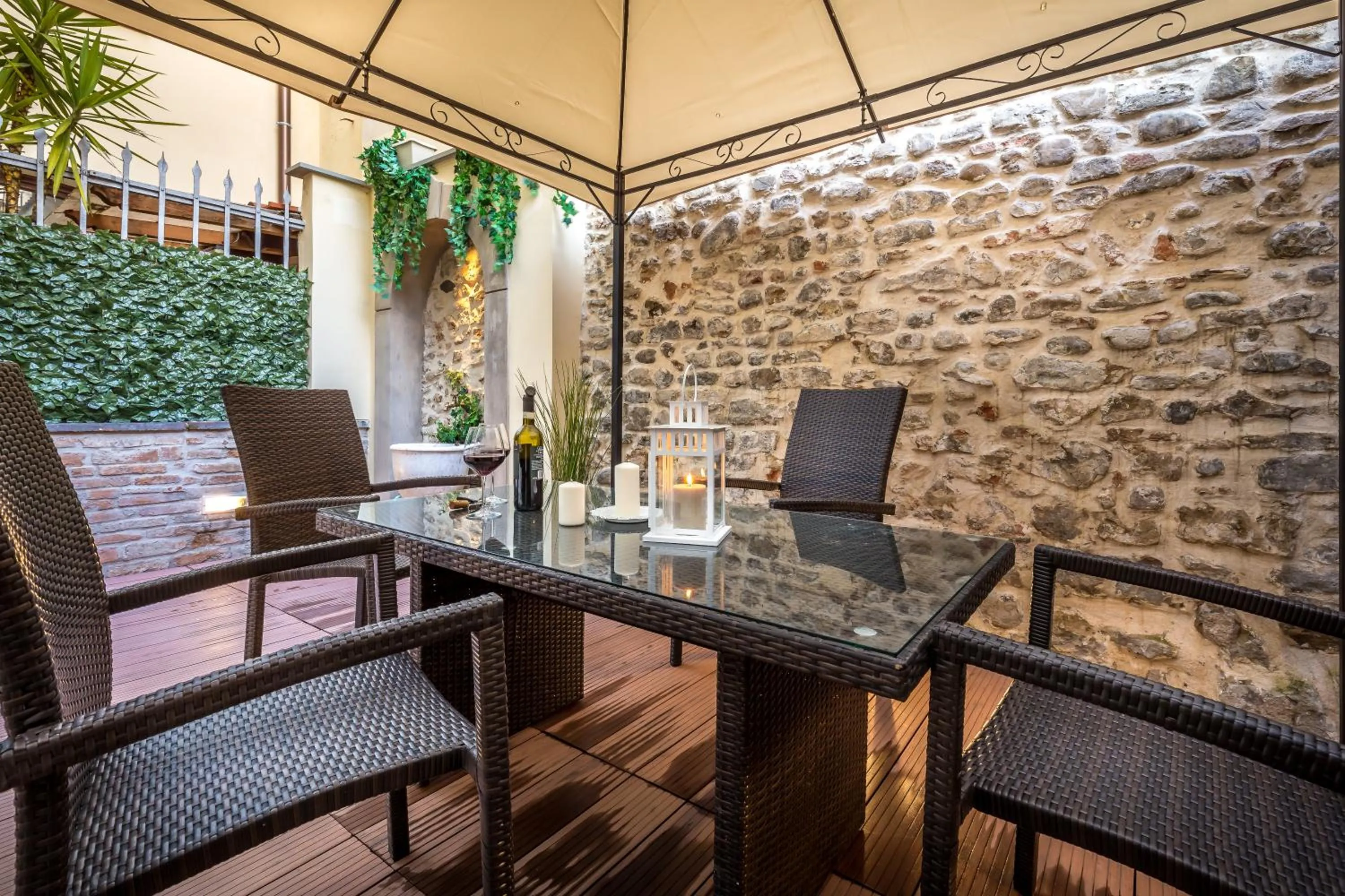 Patio in Relais Gaia