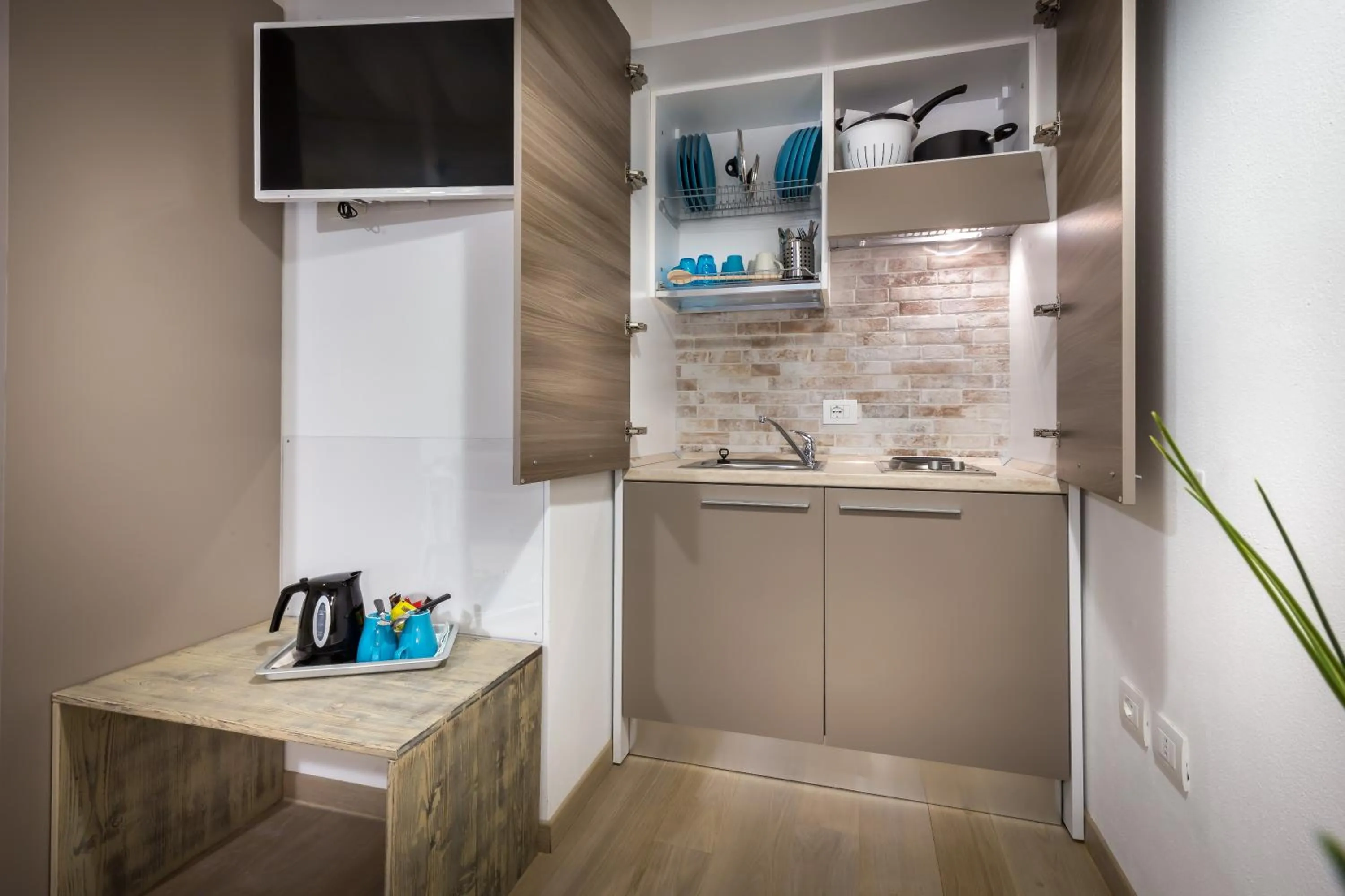 Kitchen or kitchenette in Relais Gaia