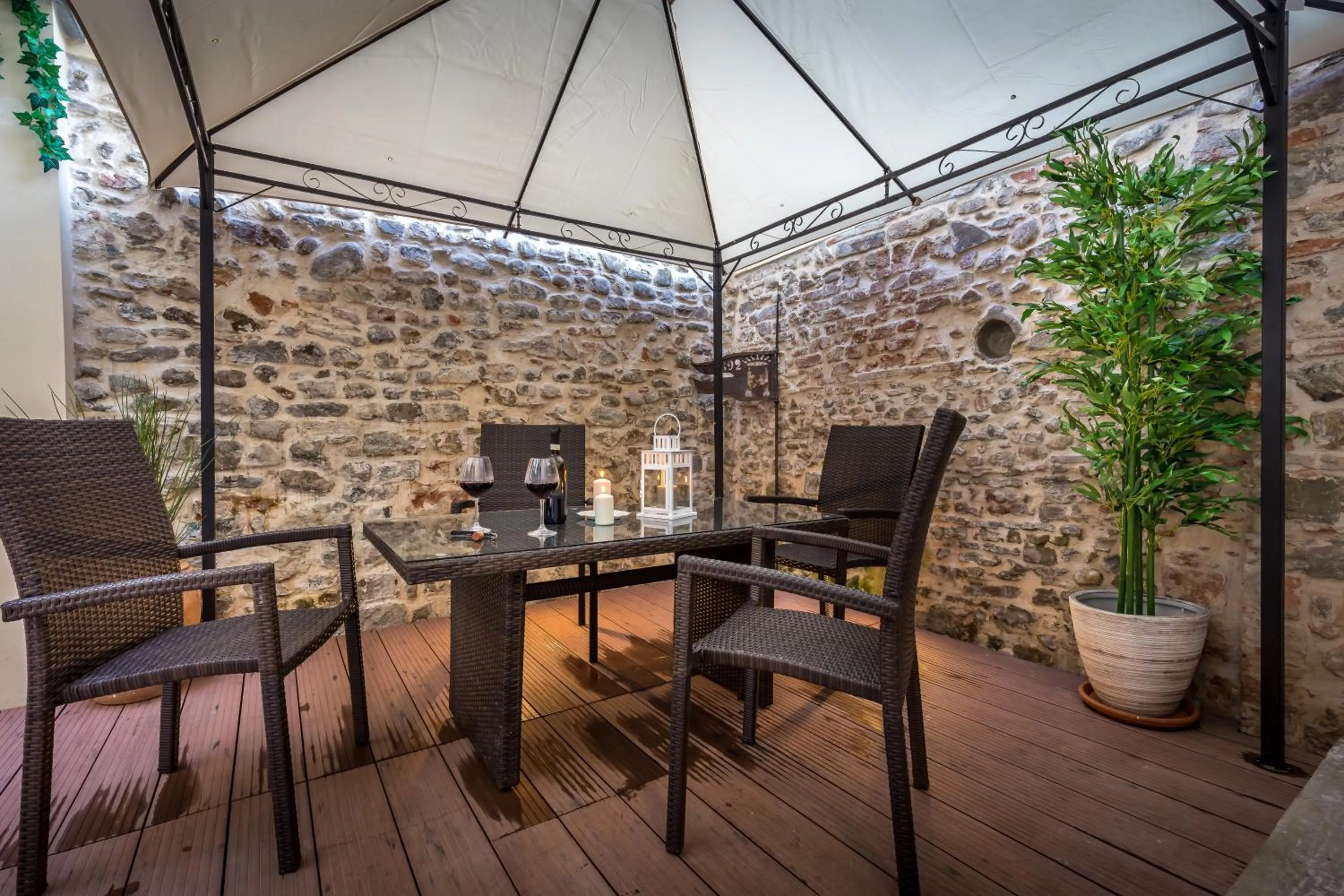 Patio in Relais Gaia