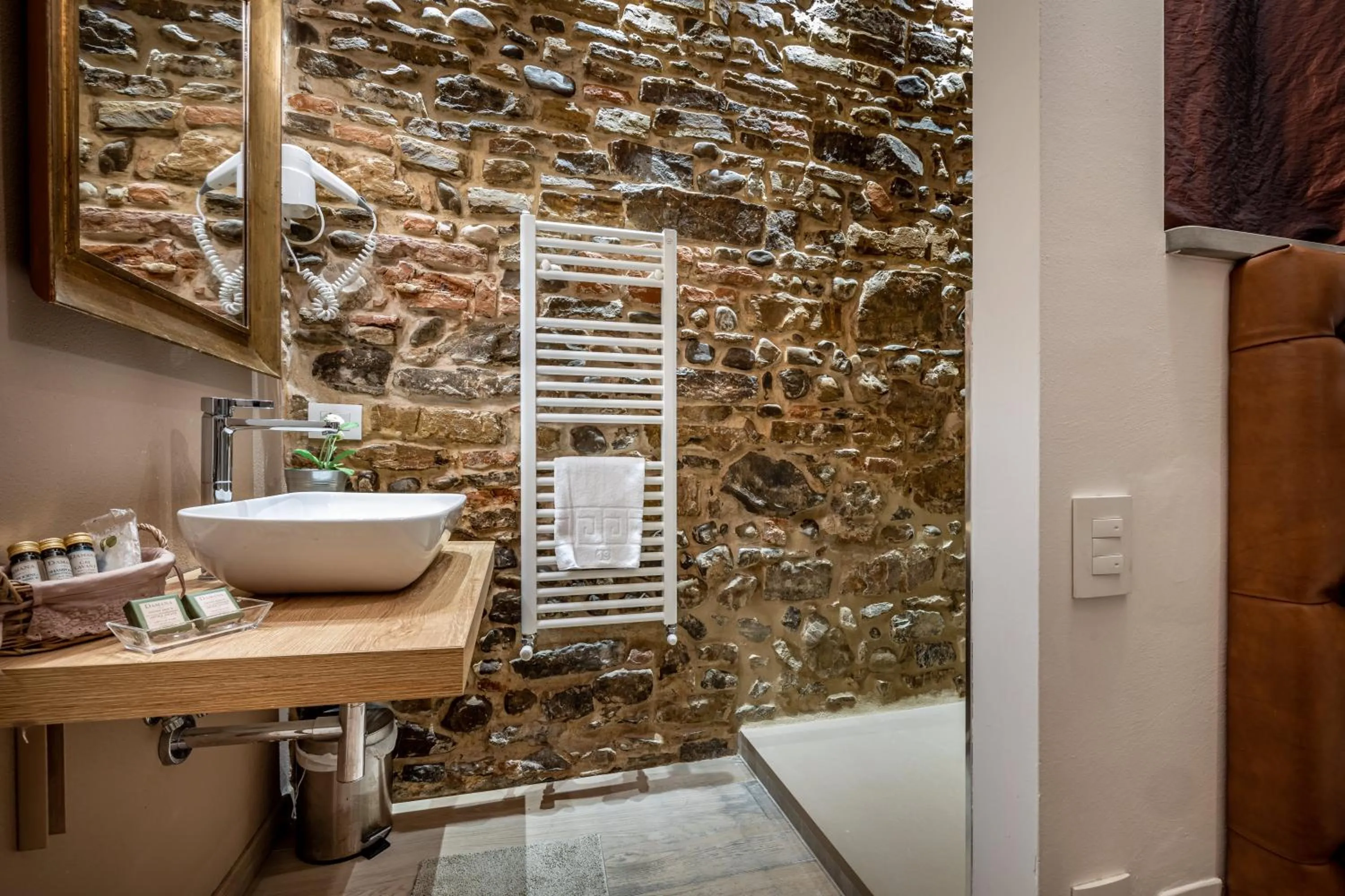 Bathroom in Relais Gaia