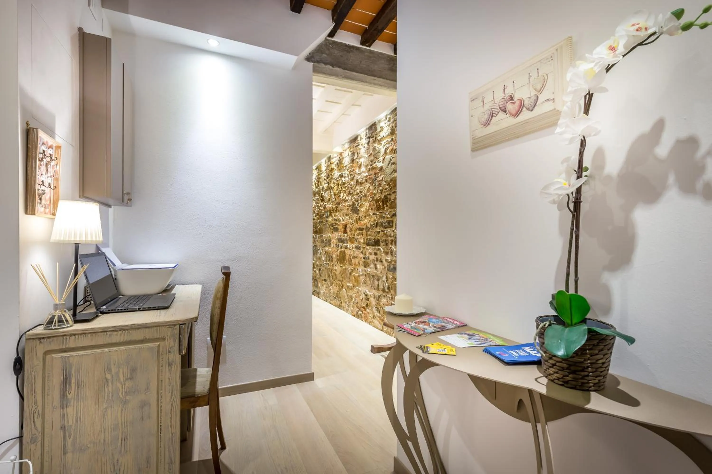 Lobby or reception in Relais Gaia