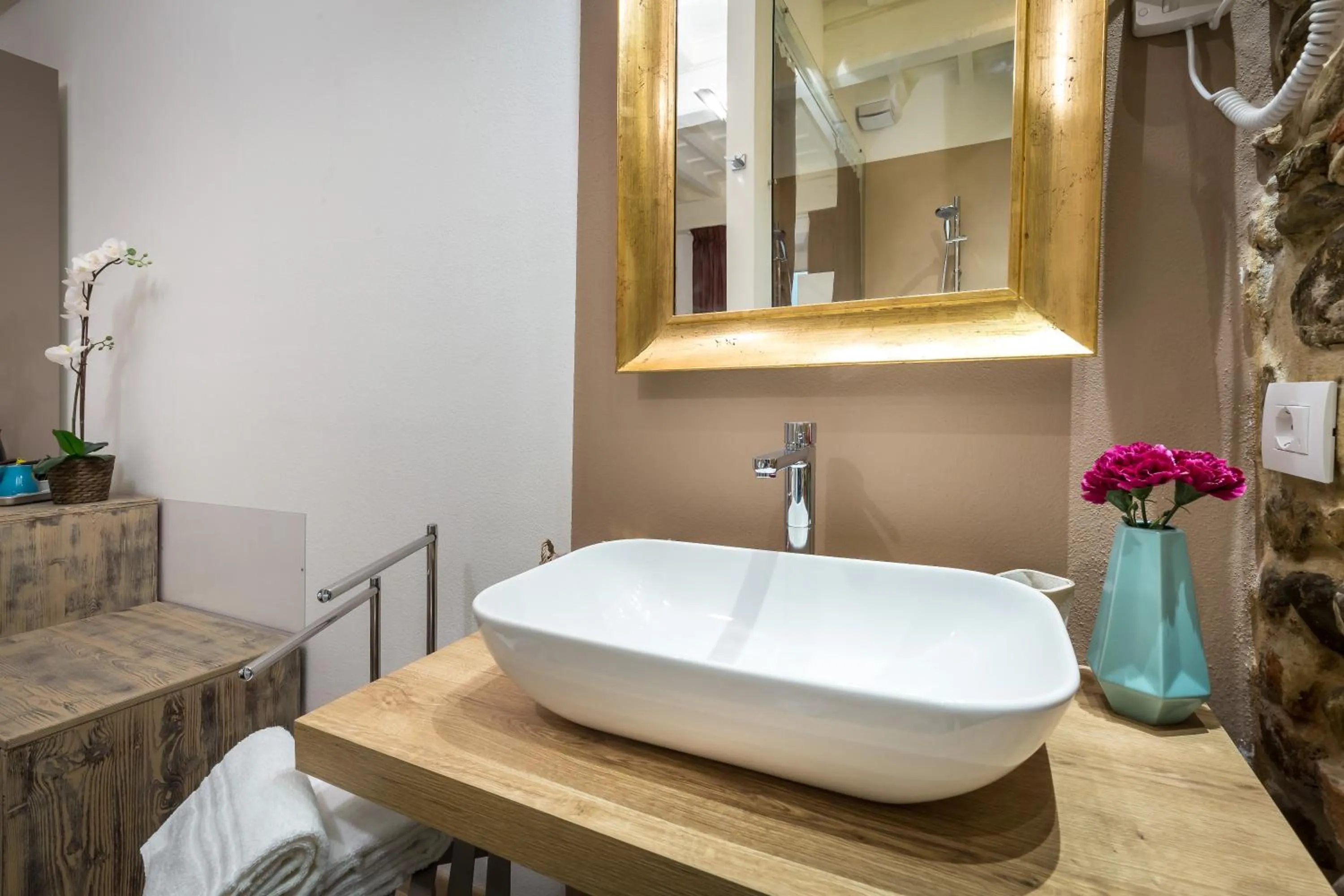 Bathroom in Relais Gaia