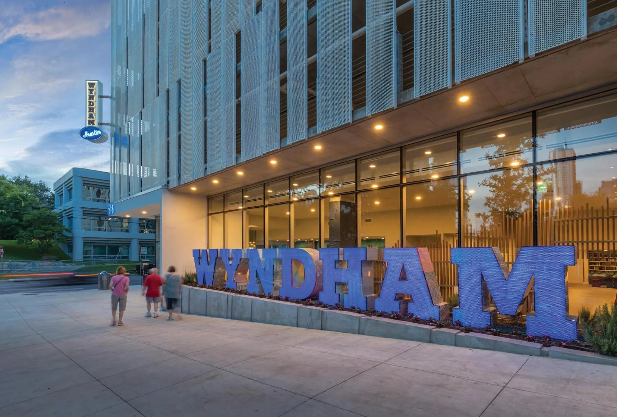 Property building in Club Wyndham Austin