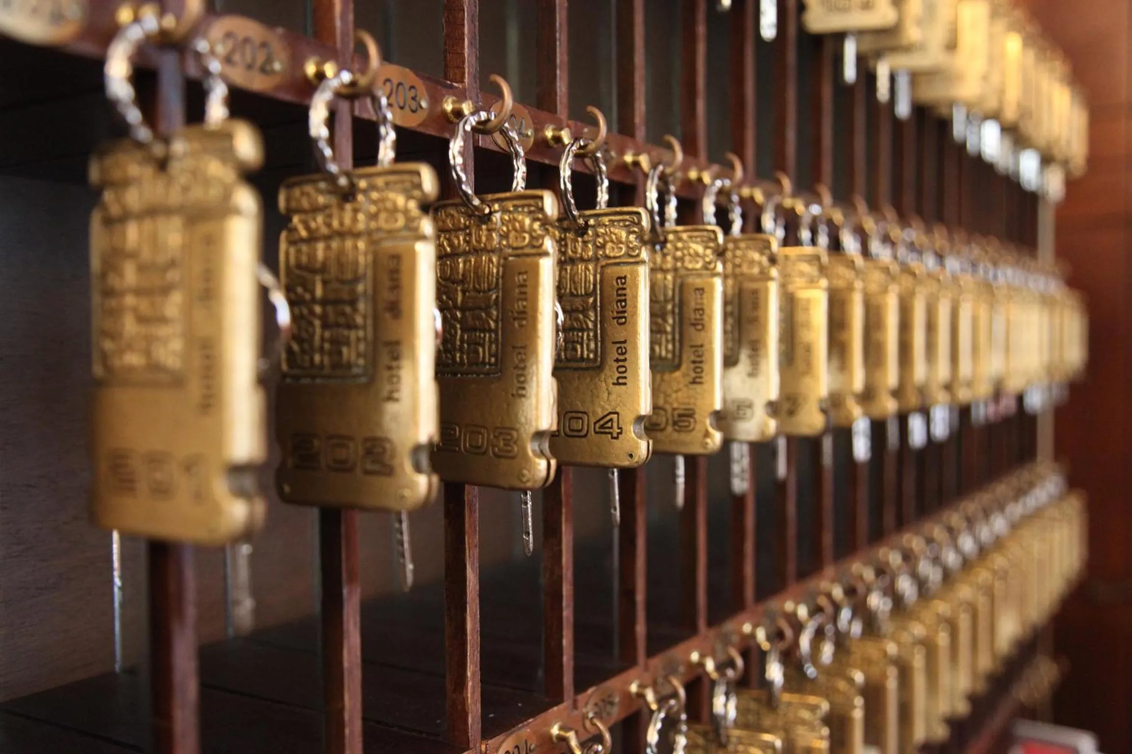 Decorative detail in Hotel Diana