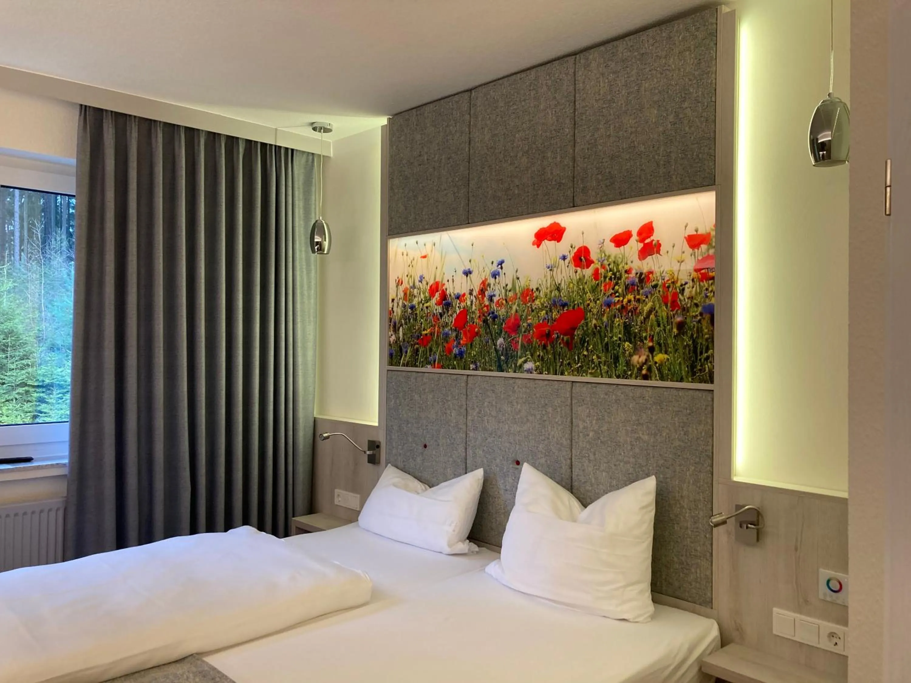 Bed in Waldhotel Ehrental