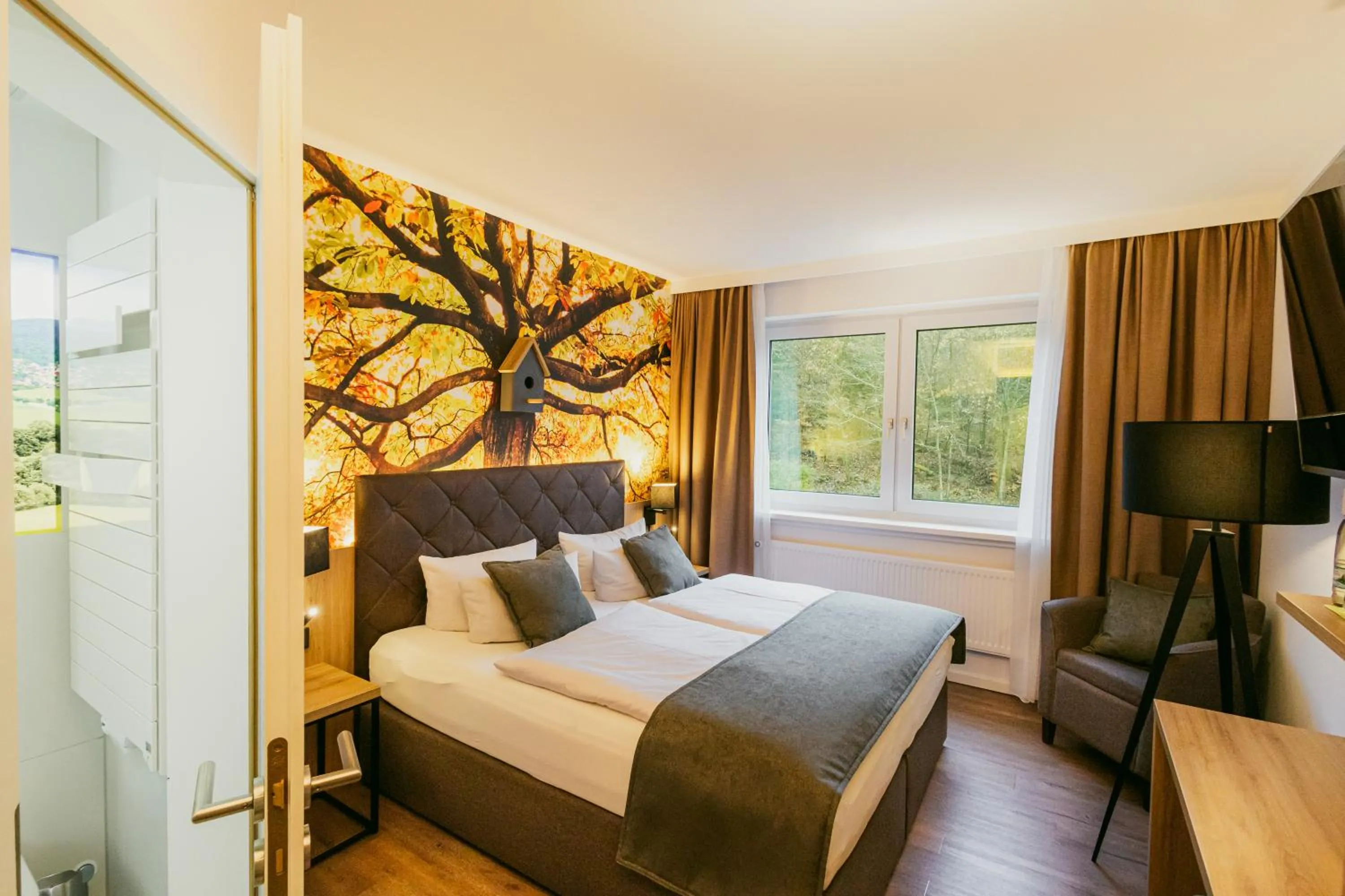 Photo of the whole room, Bed in Waldhotel Ehrental