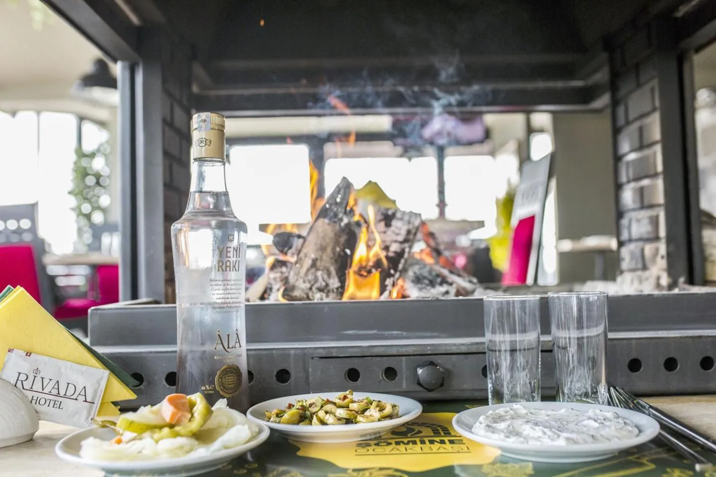 Restaurant/places to eat in RİVADA HOTEL