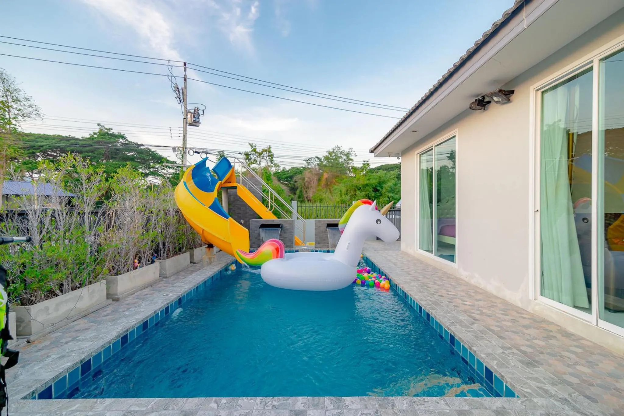 Swimming pool in Smart home huahin