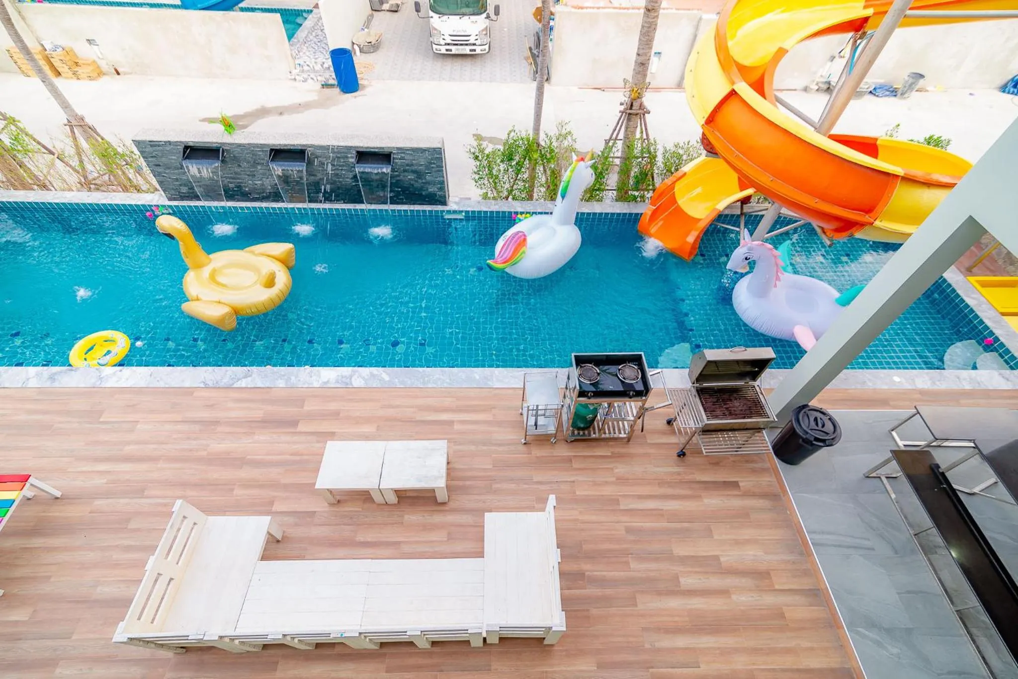 Pool view in Smart home huahin