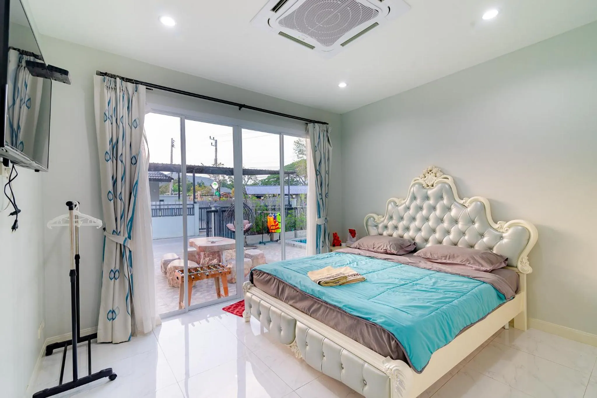 Bedroom, Bed in Smart home huahin