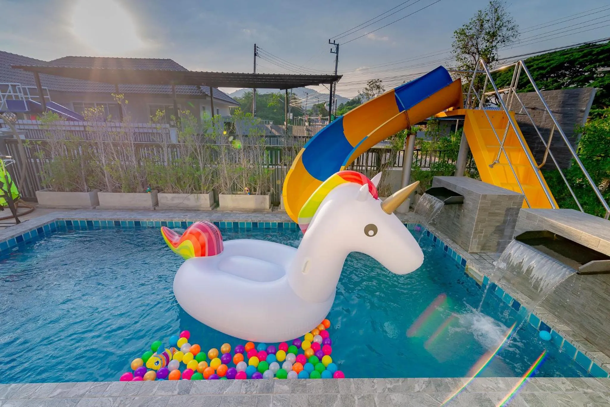 Swimming pool in Smart home huahin