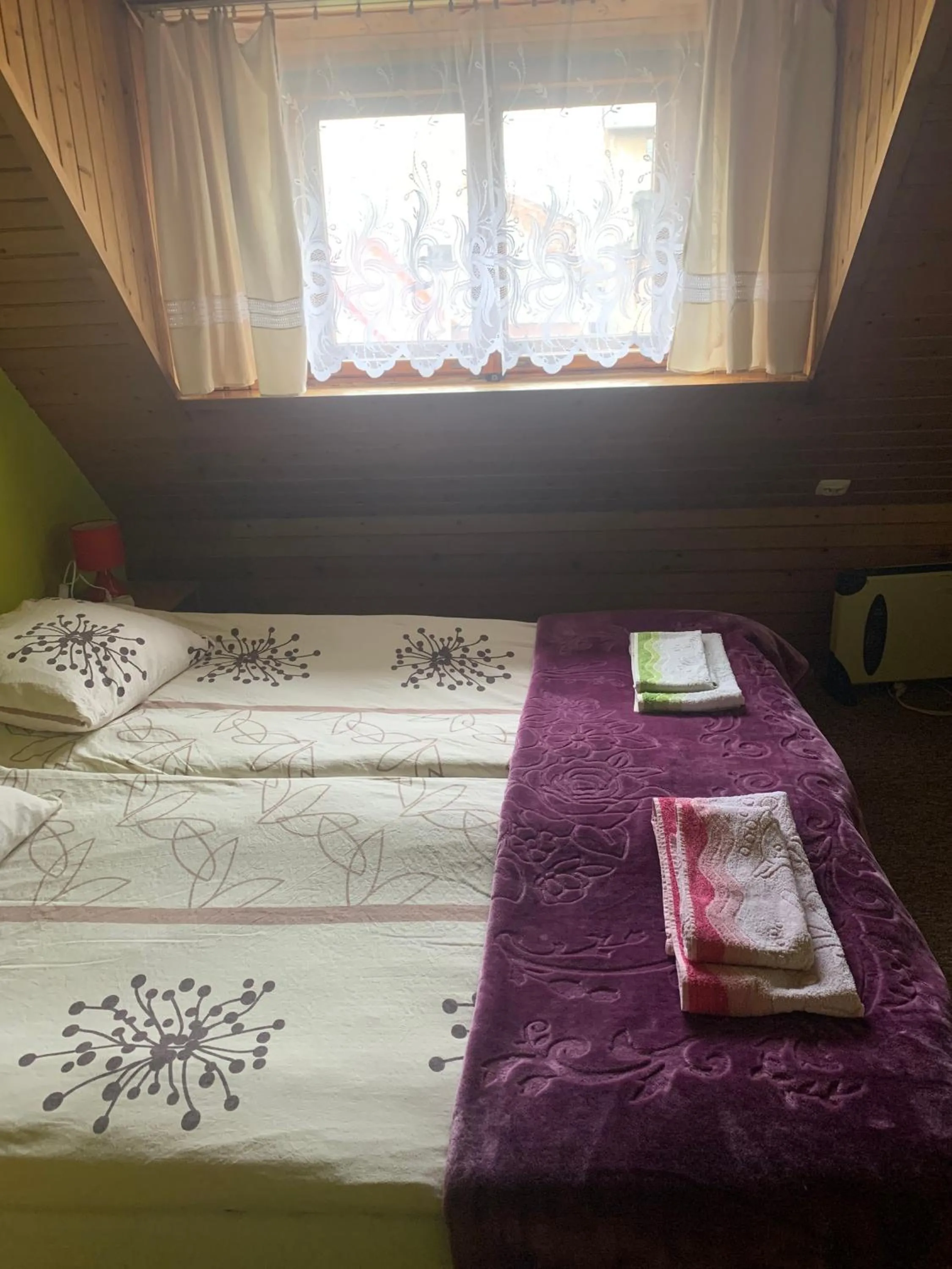 Bed in Hotelik