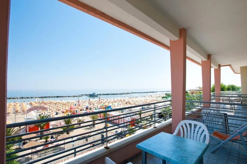 Balcony/Terrace in Albergo Villa Mauri