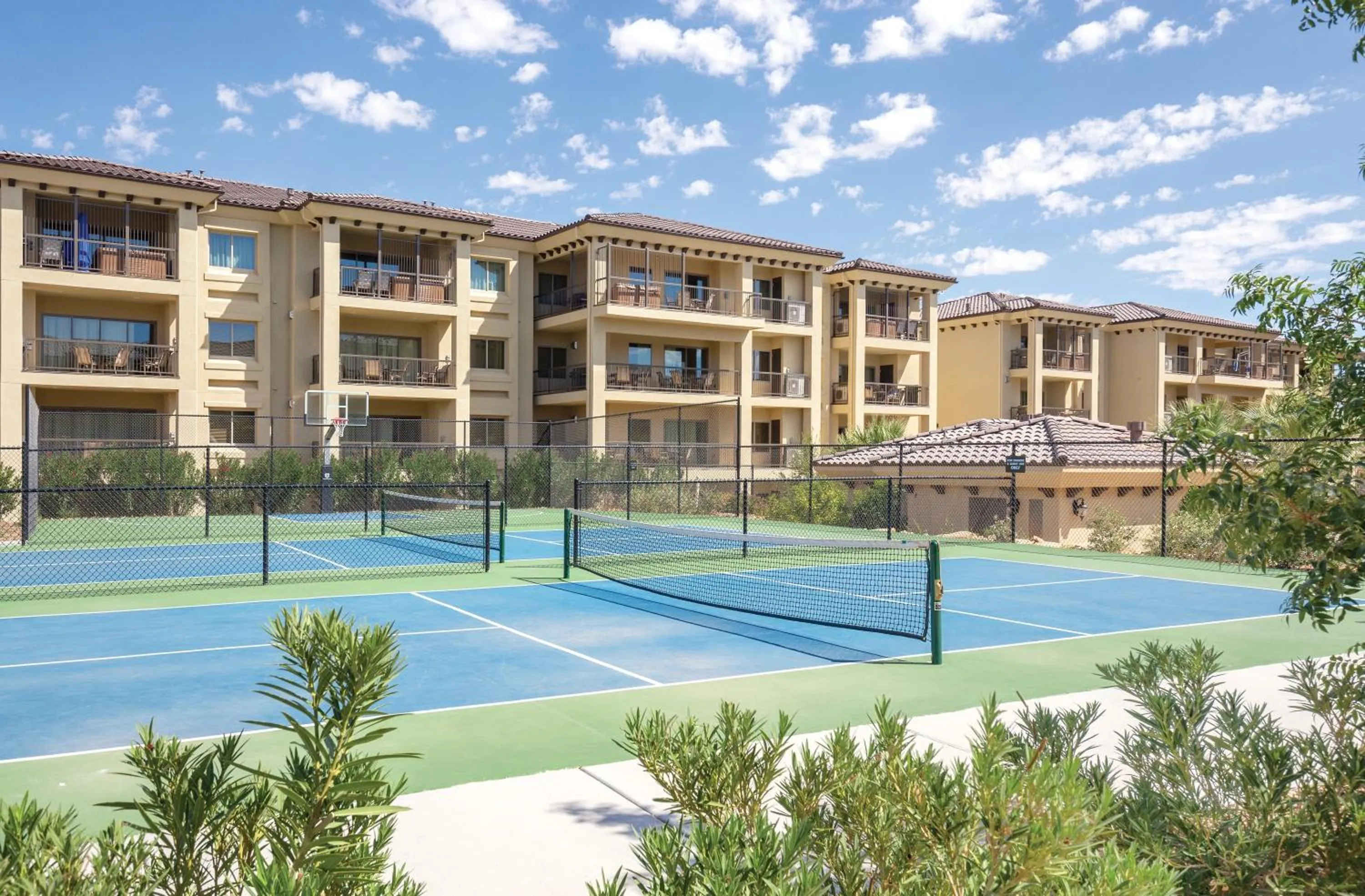 Tennis court in WorldMark Estancia
