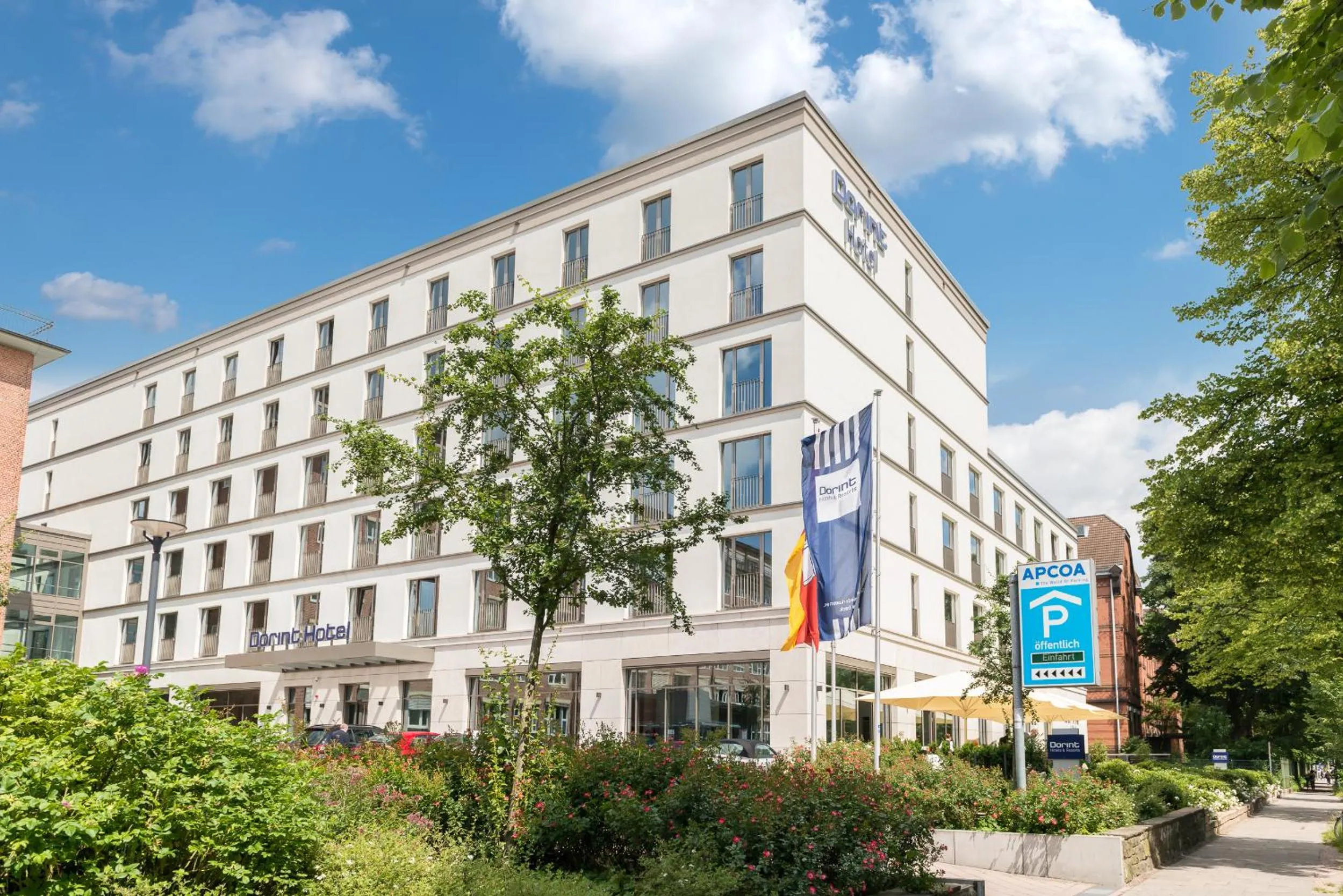 Property building in Dorint Hotel Hamburg-Eppendorf