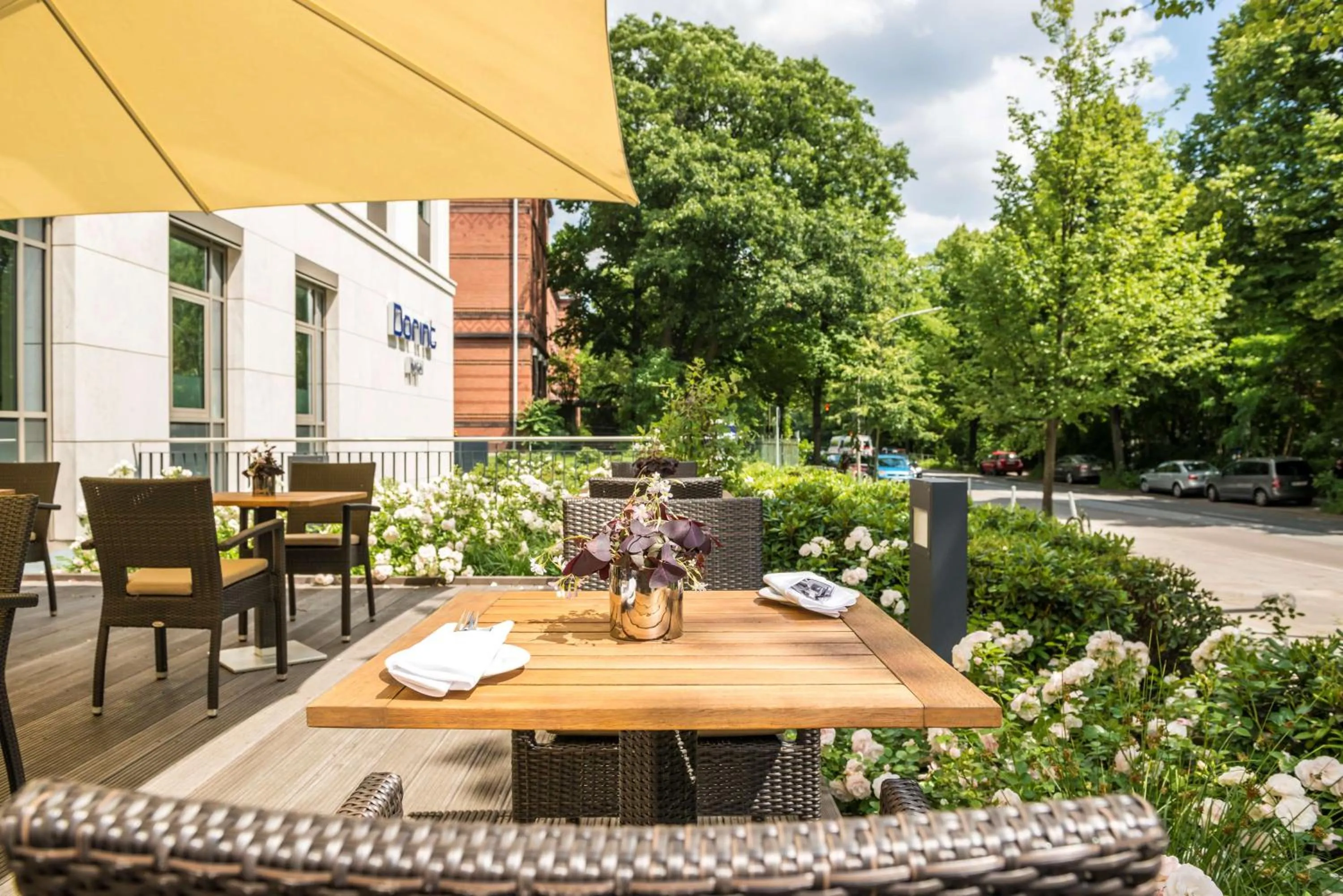 Restaurant/places to eat in Dorint Hotel Hamburg-Eppendorf