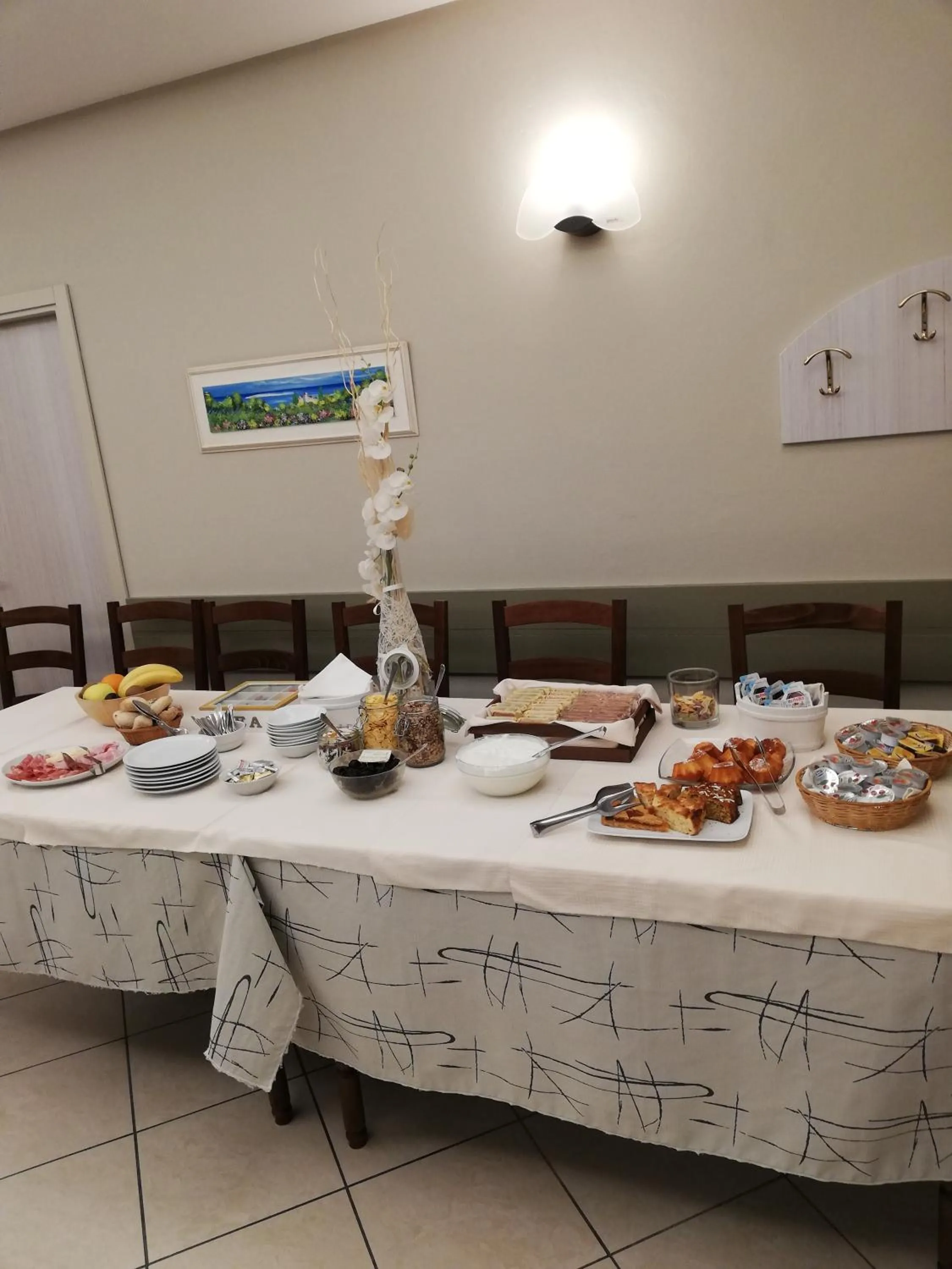 Breakfast in Albergo Villa Eva