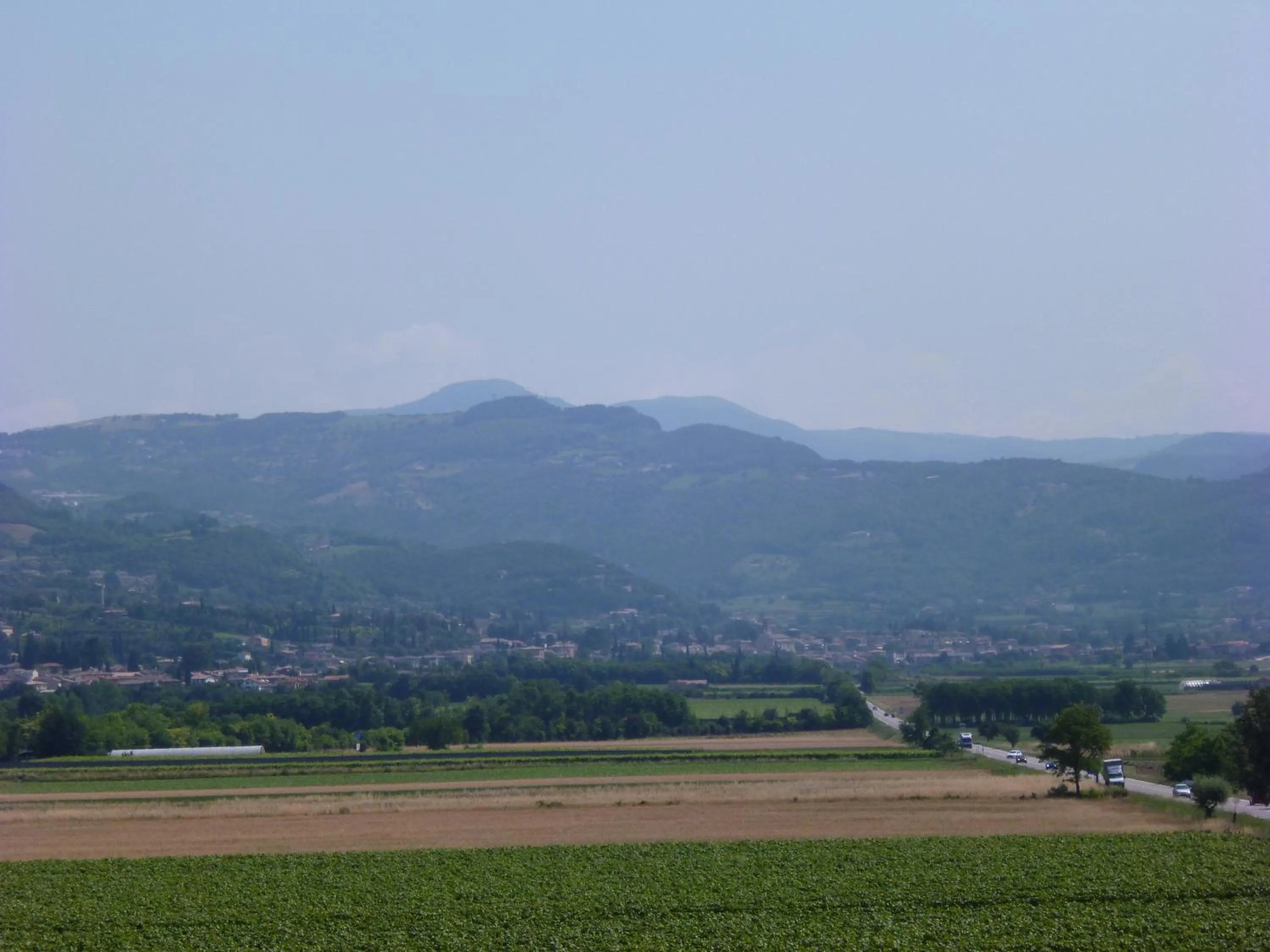 Mountain view in Albergo Villa Eva