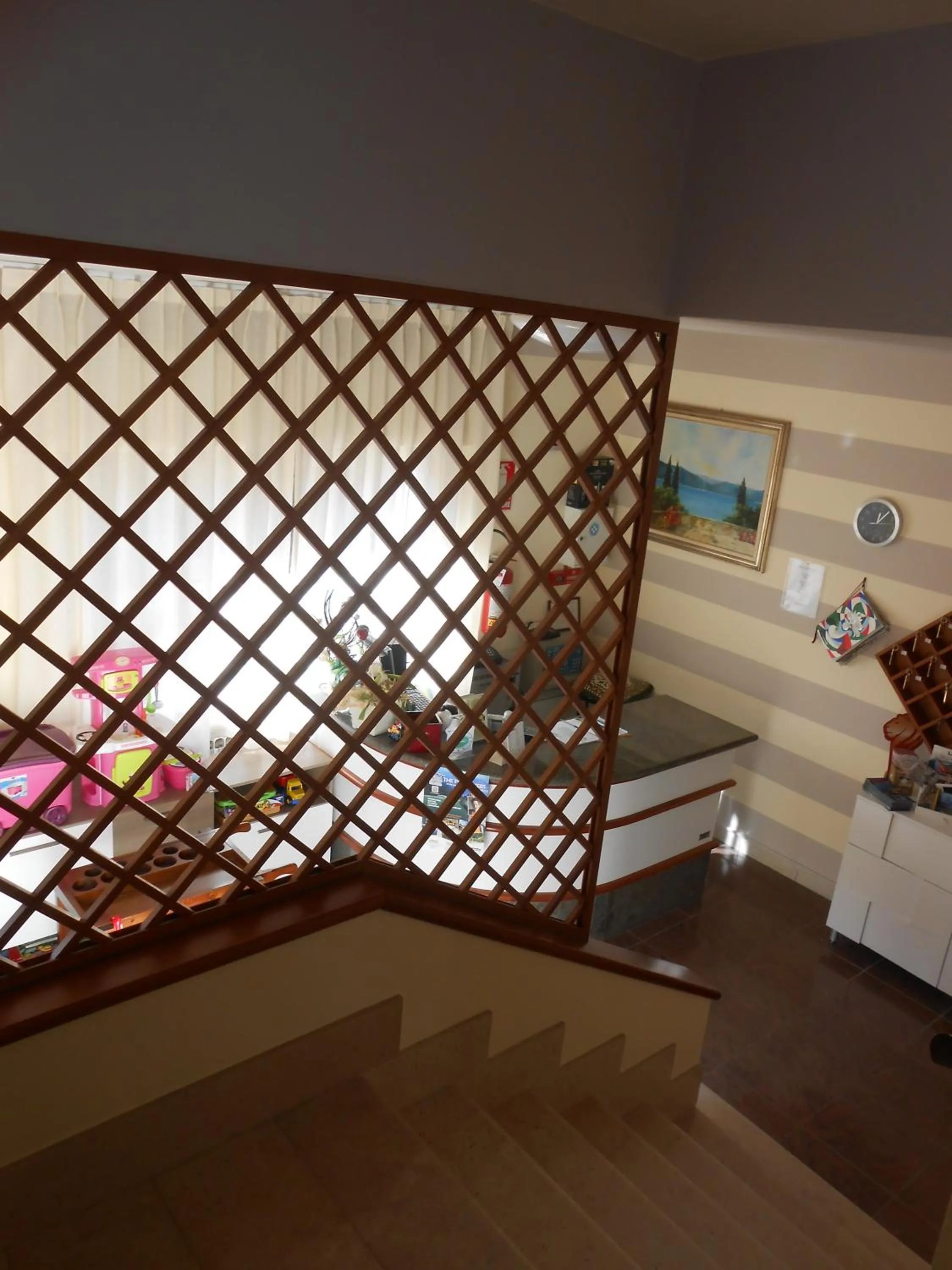 Lobby or reception in Albergo Villa Eva